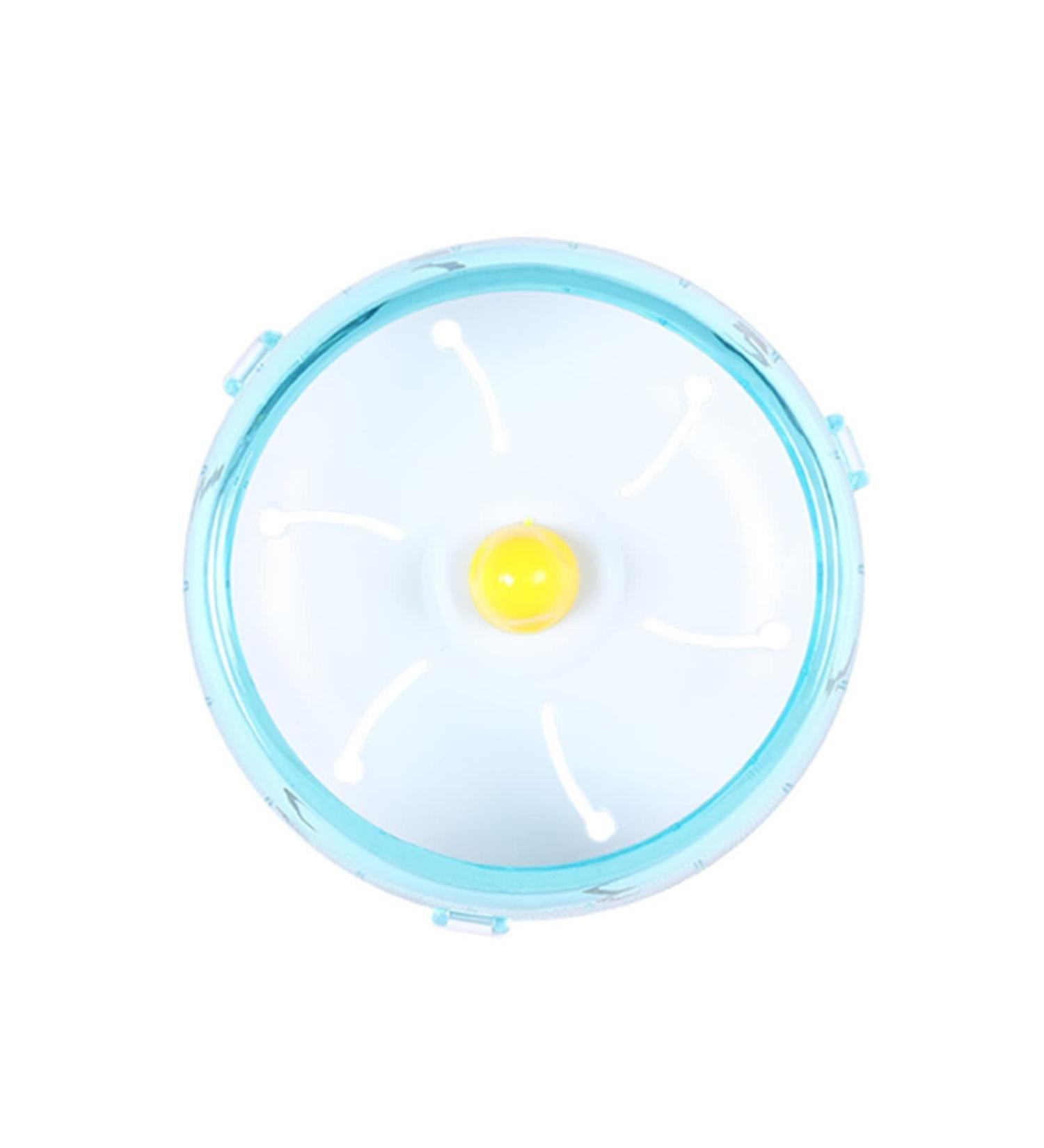 Hamster Wheel Silent Hamster Running Wheel Toy Transparent Pet Hamster Exercise Wheel for Hamster Rat Squirrel Guinea Pig - Buy Online on SooperMarket.com