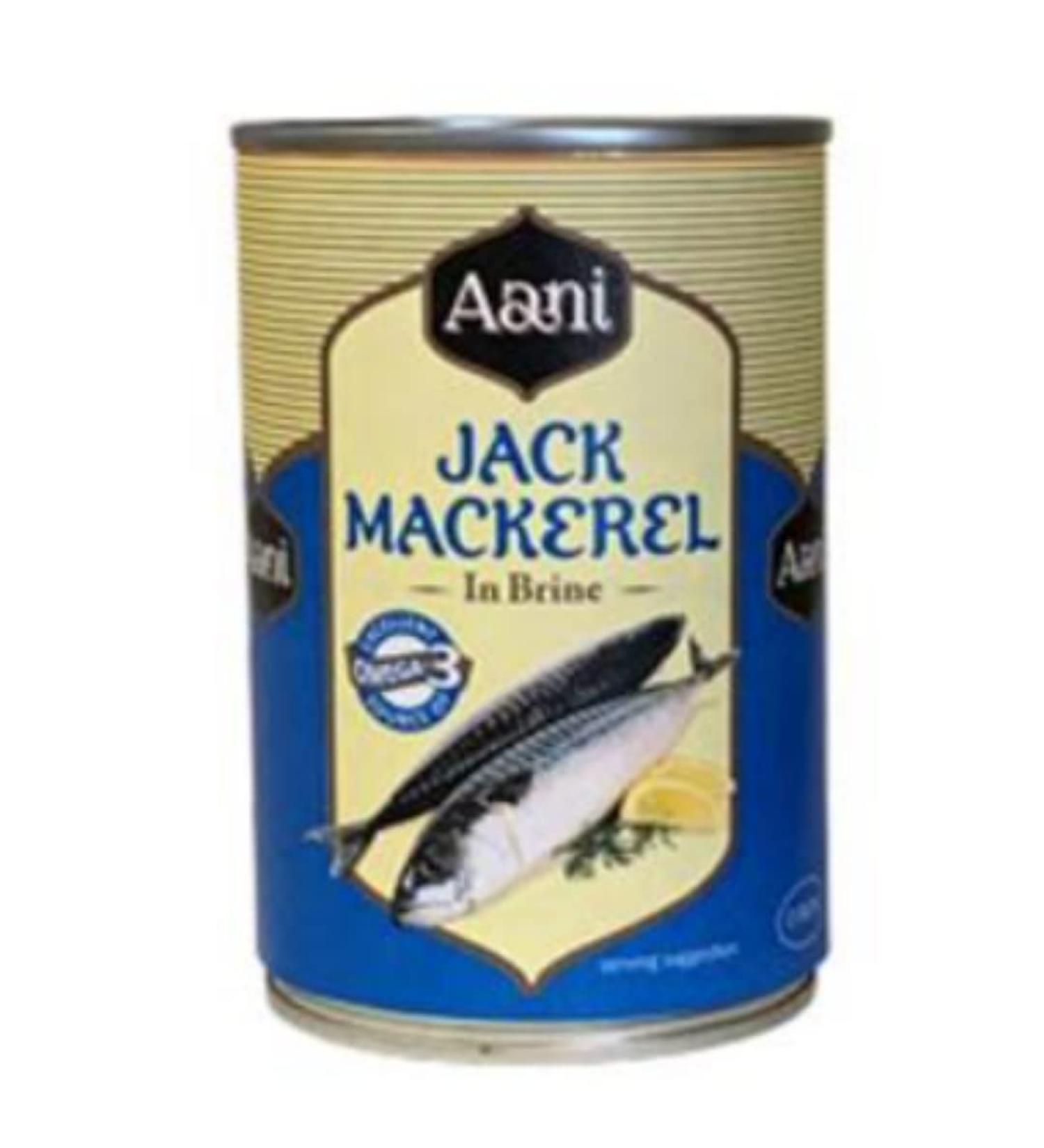 Aani Jack Mackerel in Brine 12 x 425g