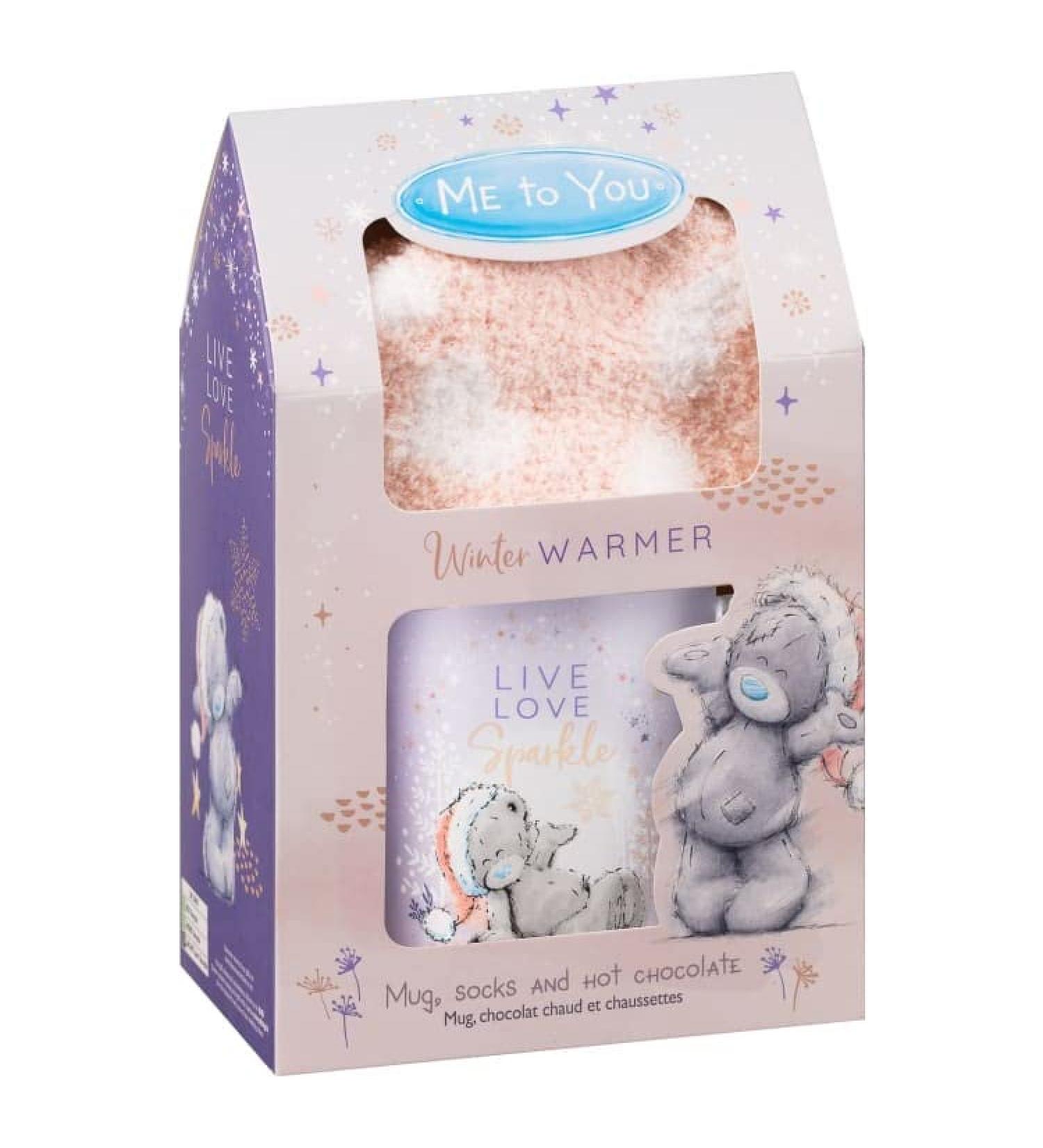 FIZPORIUM Gorgeous Design Me to You Mug Socks & Hot Chocolate Set Makes a Great Gift For Friends and Family - or Even For Yourself! - Buy Online on SooperMarket.com