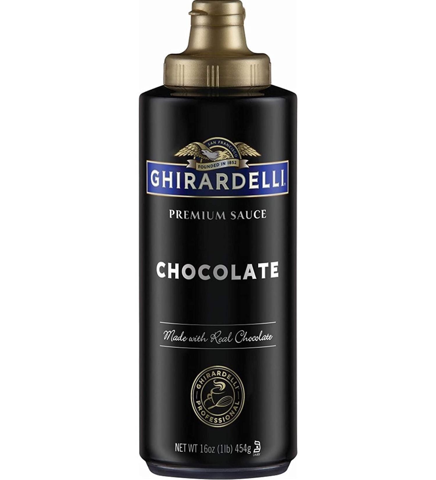 Ghirardelli Chocolate Flavored Sauce 16 fl. oz. Squeeze Bottle - 1 Pound - Buy Online on SooperMarket.com
