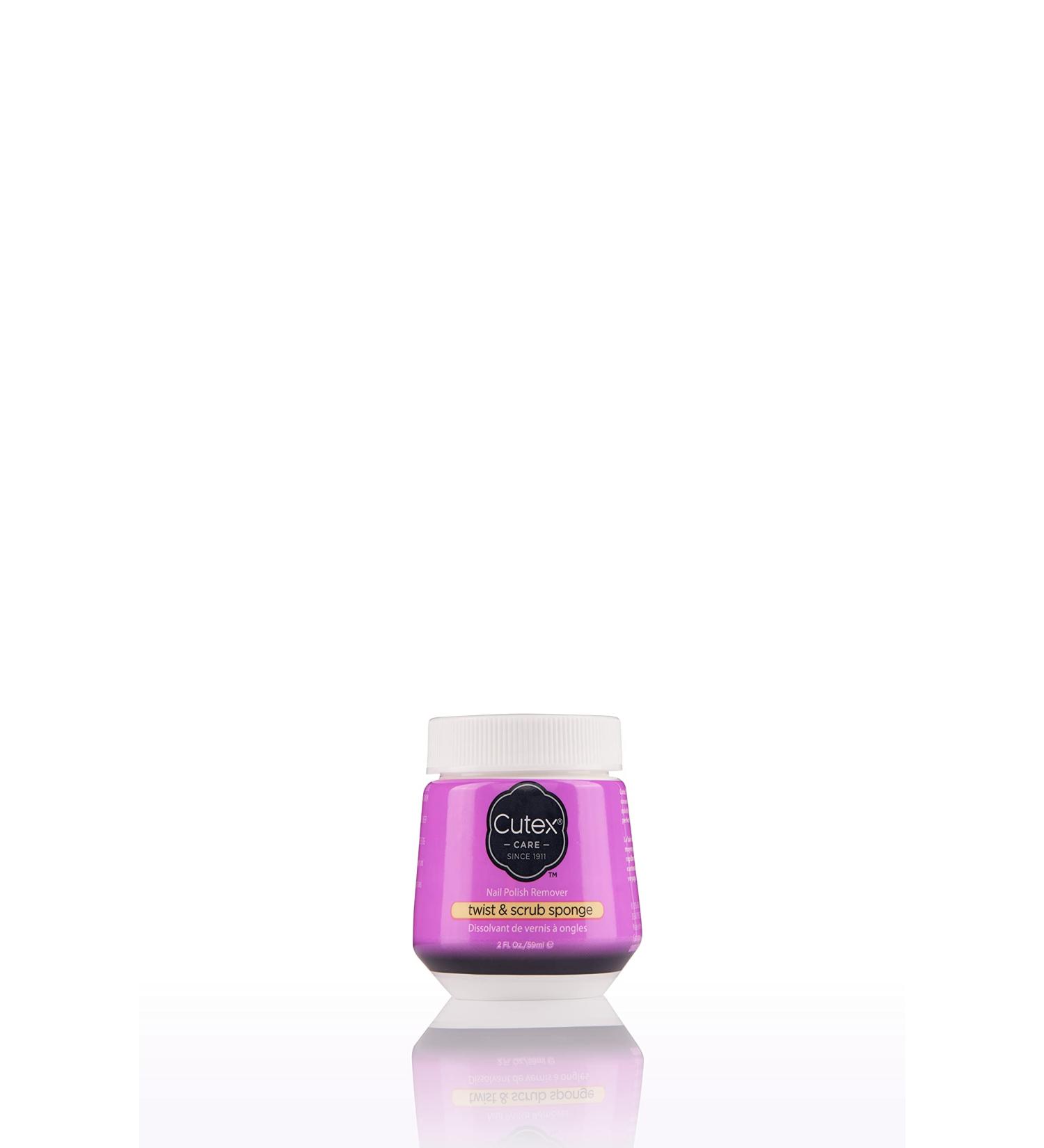 Cutex Twist & Scrub Remover Jar - 2 fl oz (59 ml) - Pack of 1 - Buy Online on SooperMarket.com