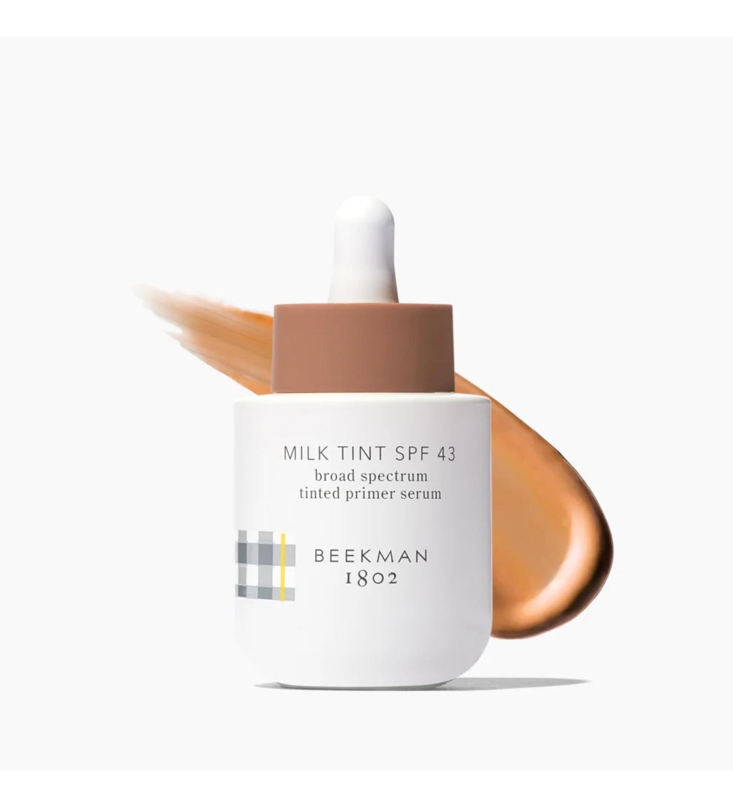 Buy Beekman 1802 Milk Tint Face SPF 43 | Oxybenzone Free Tinted Mineral Sunscreen & Moisturizer for Sensitive Skin | Cruelty-Free Makeup Primer - 1 oz - Buy Online on SooperMarket.com