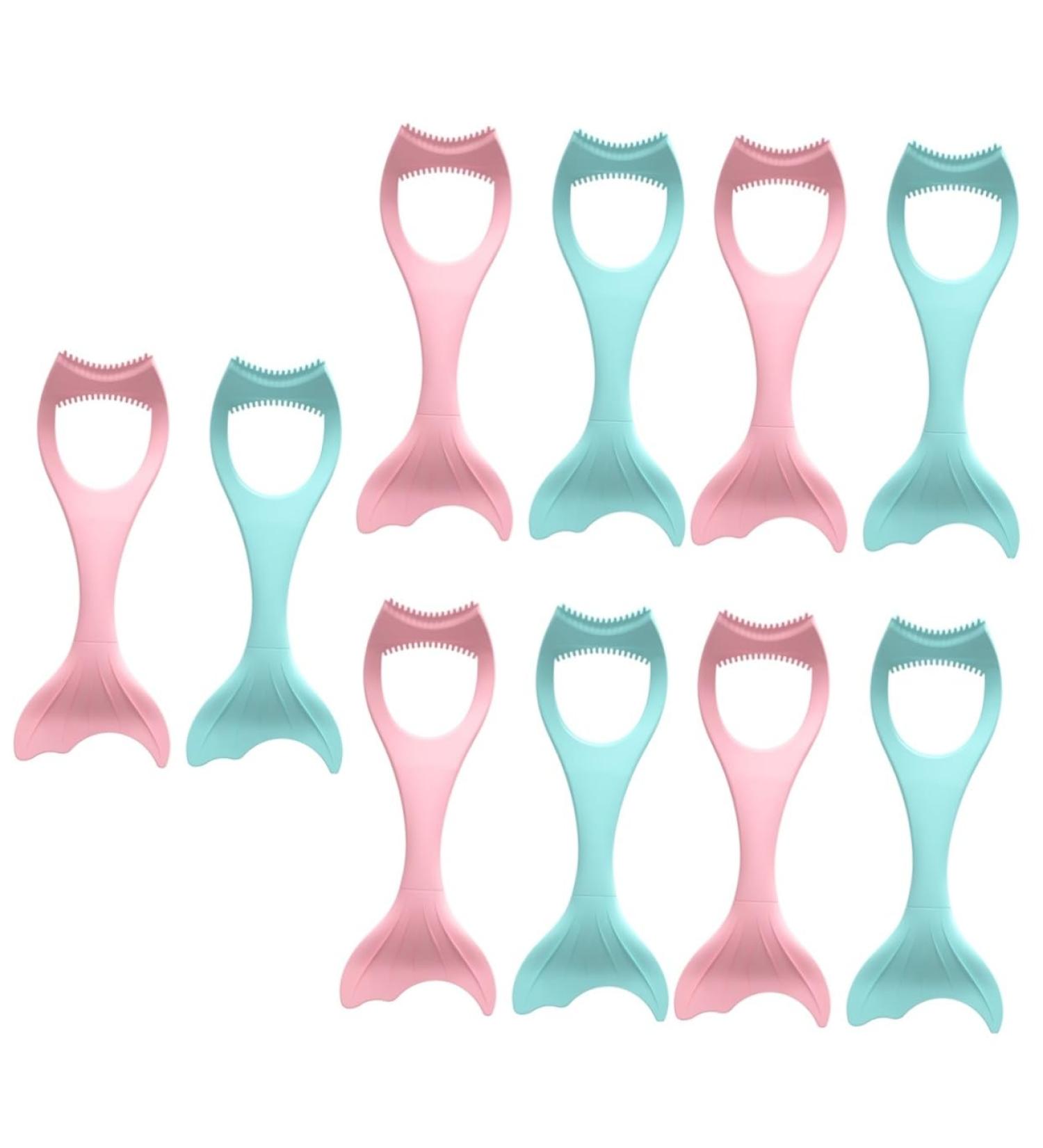 Mipcase 10 Pcs Reusable Mascara & Eyeliner Brush Set | Makeup Tools for Women | Lash Applicator & Lipstick Tools - Buy Online on SooperMarket.com