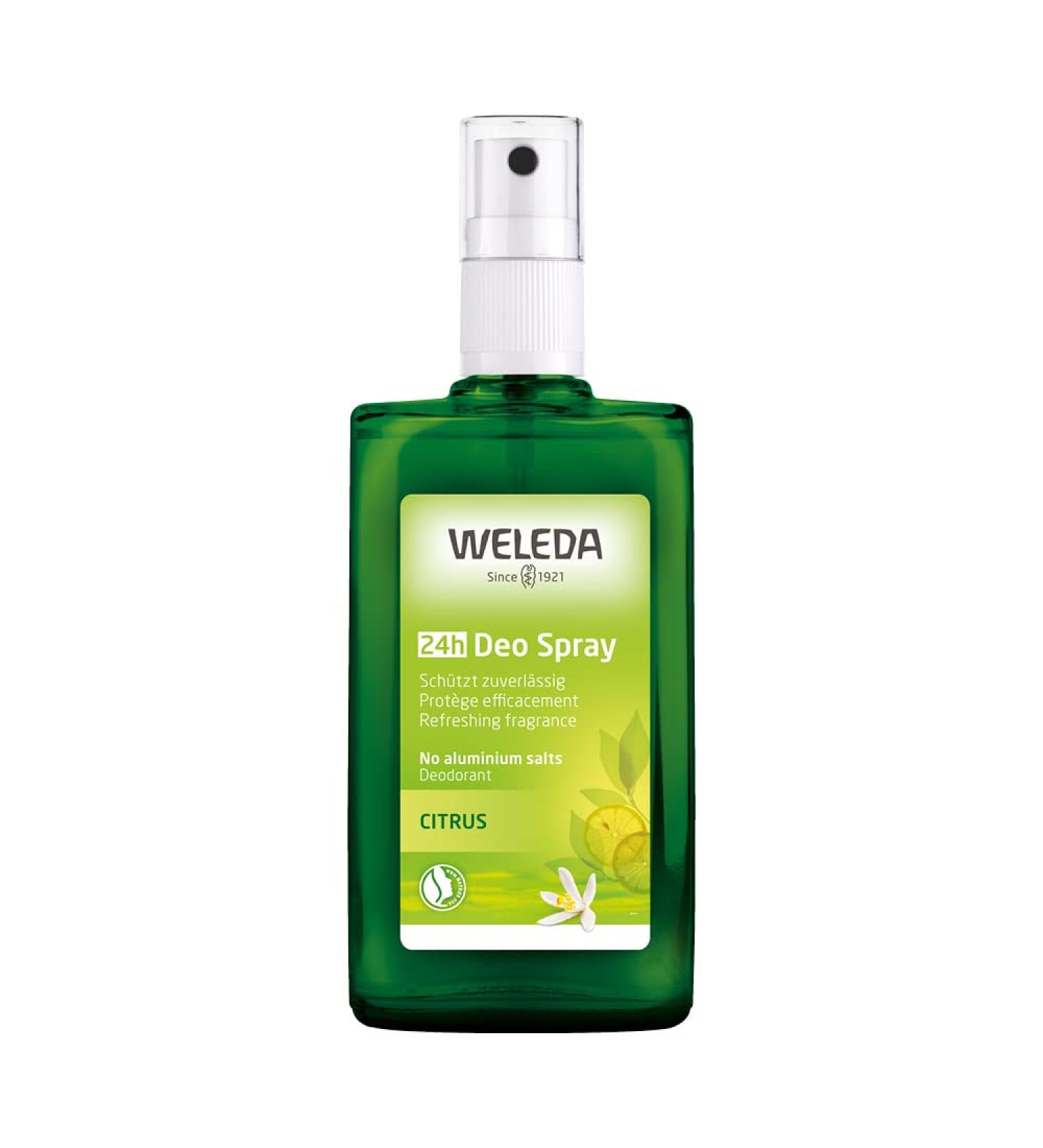 Weleda Citrus Deodorant 3.4 fl oz | Natural Odor Protection - Buy Online on SooperMarket.com