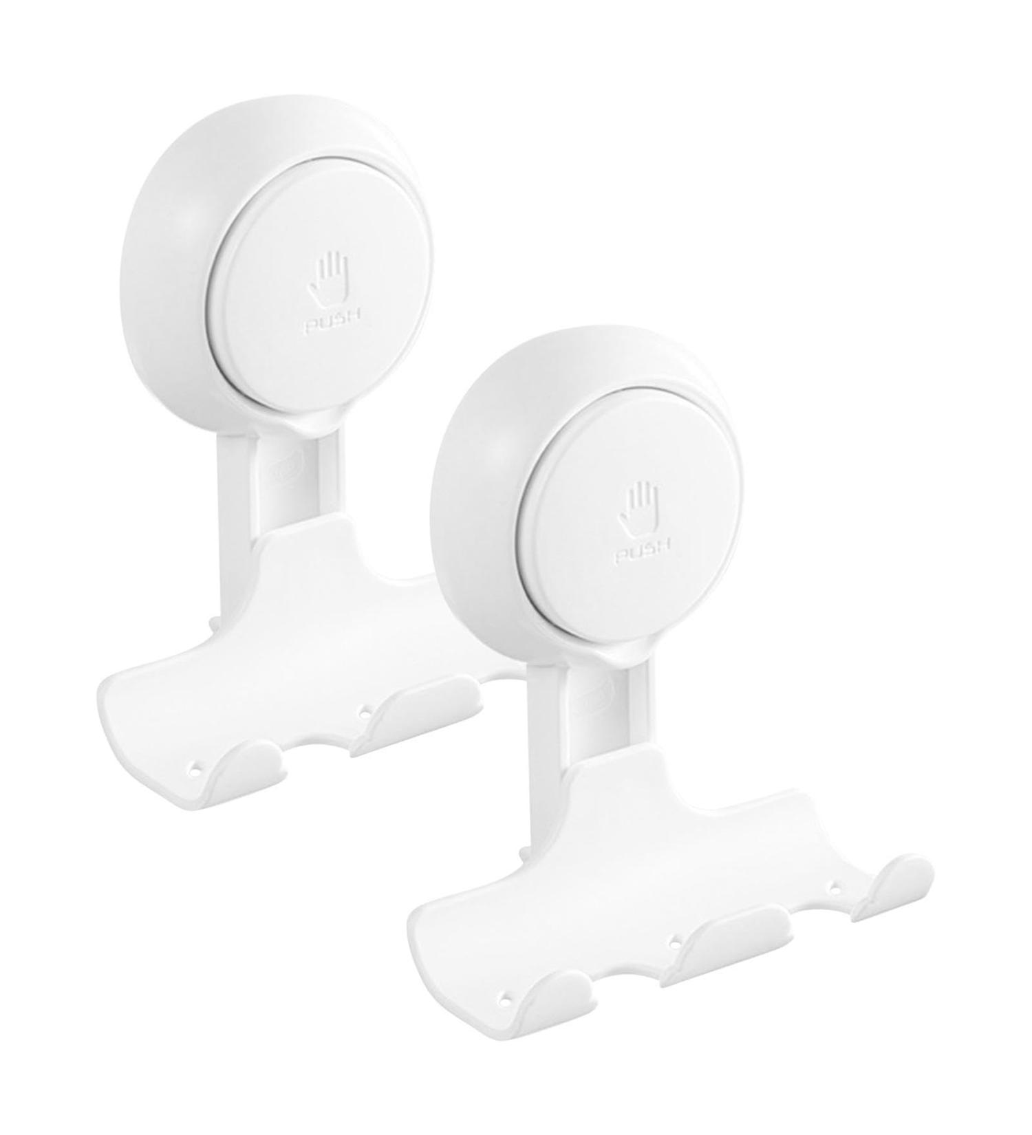 Tongfen Shaver Holder Hook | Self-Adhesive Shower Hanger & Suction Cup Razor Hooks for Towel Coat Luffa & Razor International Shipping Available - Buy Online on SooperMarket.com