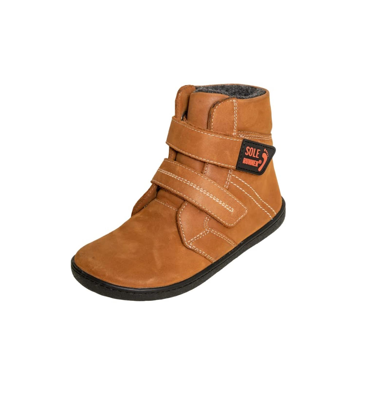 Sole Runner Titania Mid-Calf Boots Brown 34 EU Wide