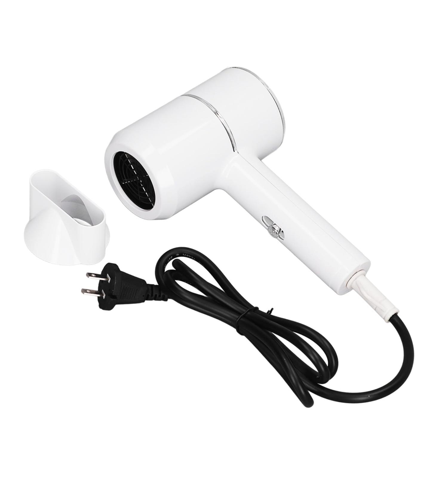 Hair Dryer Portable Negative Ion Constant Temperature Cold Hot Blower for Home Travel 110V Compact Fast Drying Blow Apartment Hotel Use - Buy Online on SooperMarket.com