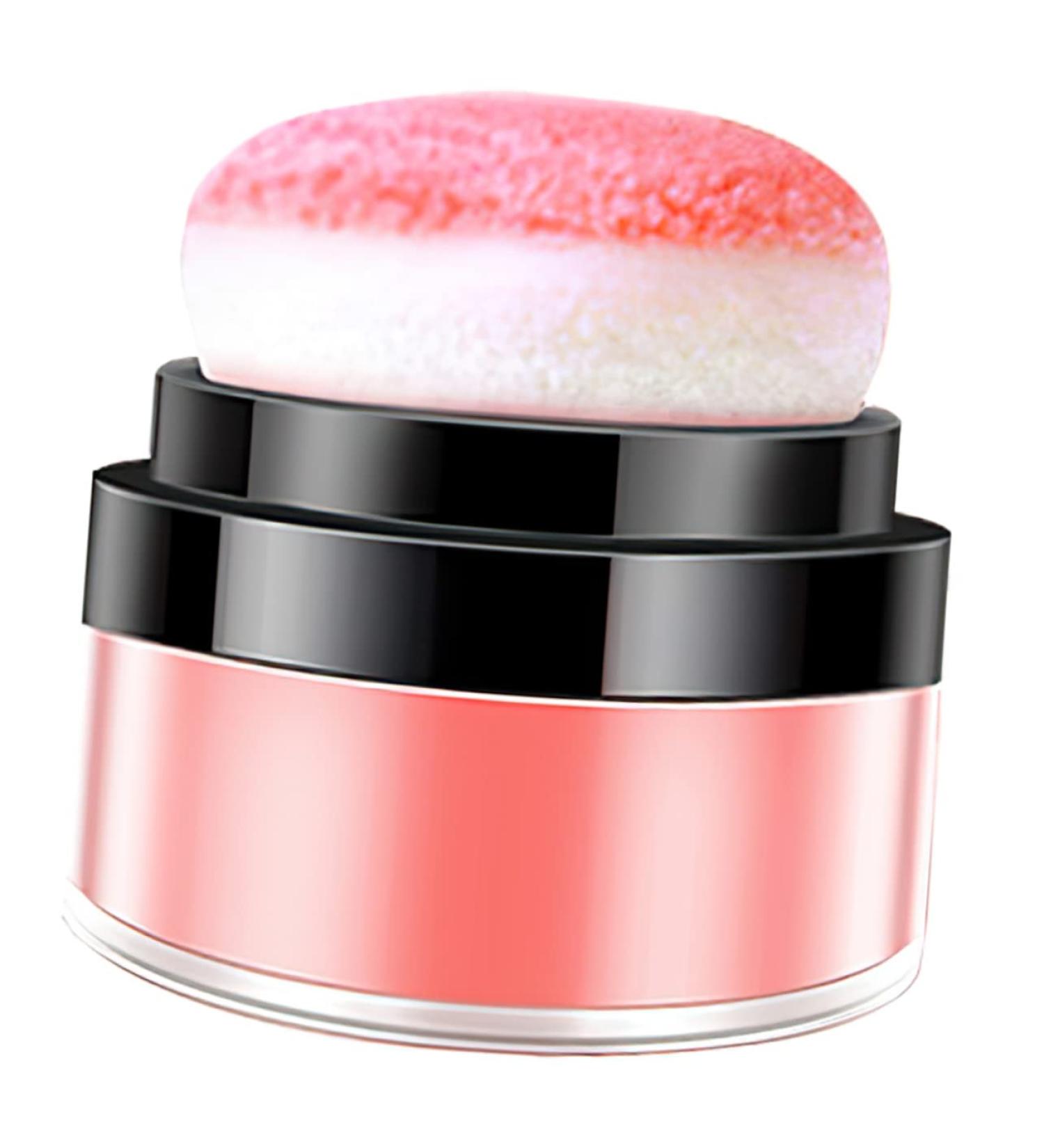 FOYTOKI Oil Control Cushion Blush Loose Powder Blush for Cheeks Blush Makeup Foundation Loose Powder Cushion Makeup Mineral Makeup Face Blushes Shimmer Powder Blush Powder Makeup Cushion - Buy Online on SooperMarket.com