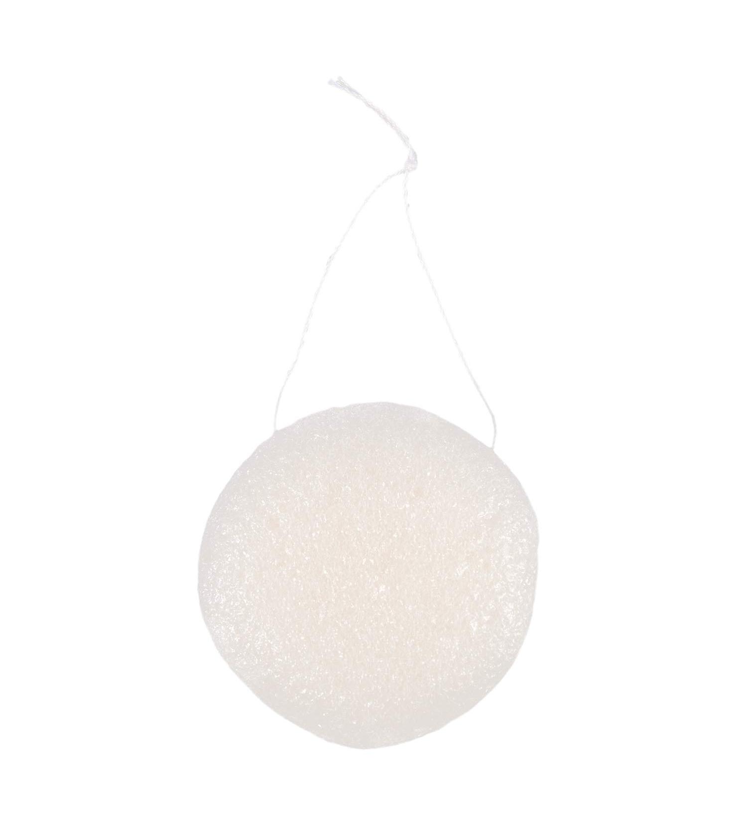 MRNHA Konnyaku Jelly Fiber Face Makeup Wash Pad Cleaning Sponge Puff Exfoliator-white - Buy Online on SooperMarket.com
