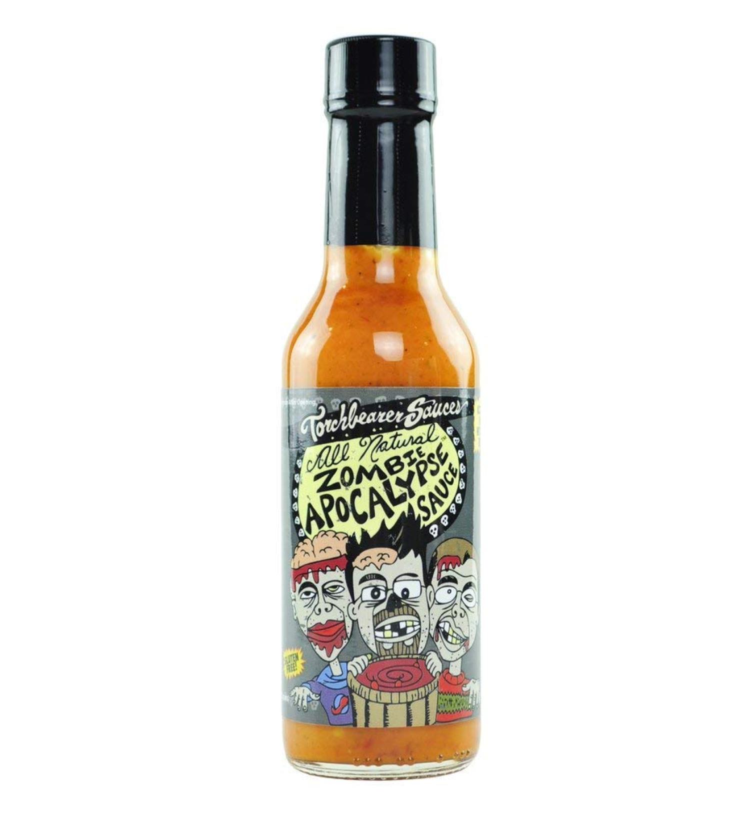 Torchbearer Zombie Apocalypse Ghost Pepper Hot Sauce 142ml - Buy Online on SooperMarket.com