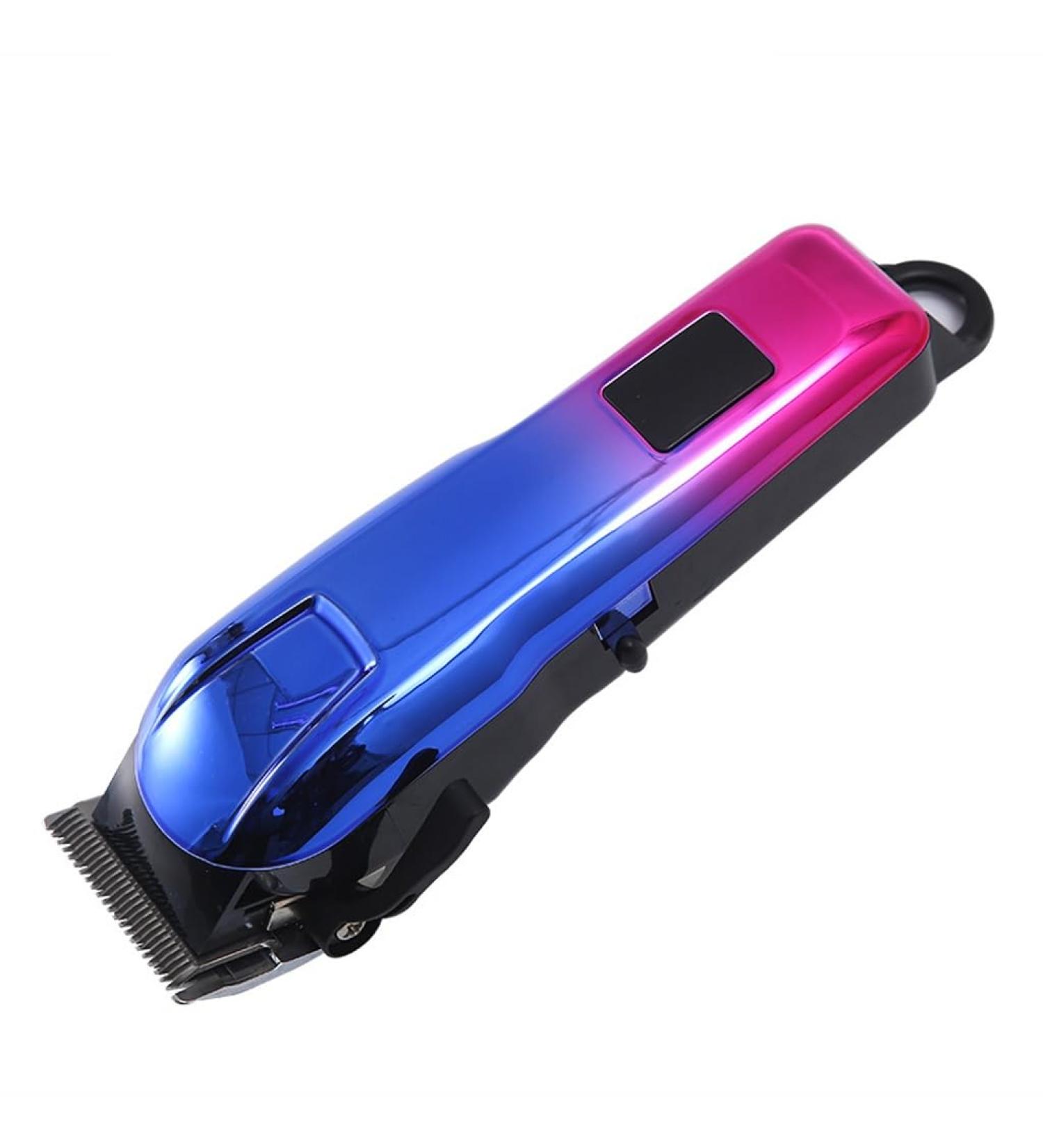 Intelligent Electric Hair Clipper with Digital Display - Premium Blue Hair Clipper for Perfect Cuts | Ship Worldwide - Buy Online on SooperMarket.com