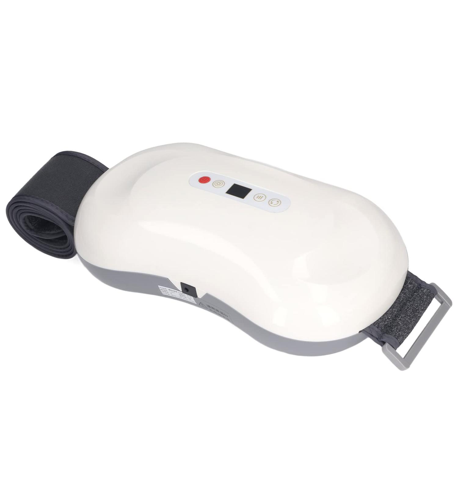 Heated Waist Massage Belt - Deep Penetration Hot Compress Electric Belt for Home Use - Pain Relief & Comfort (White) - Buy Online on SooperMarket.com