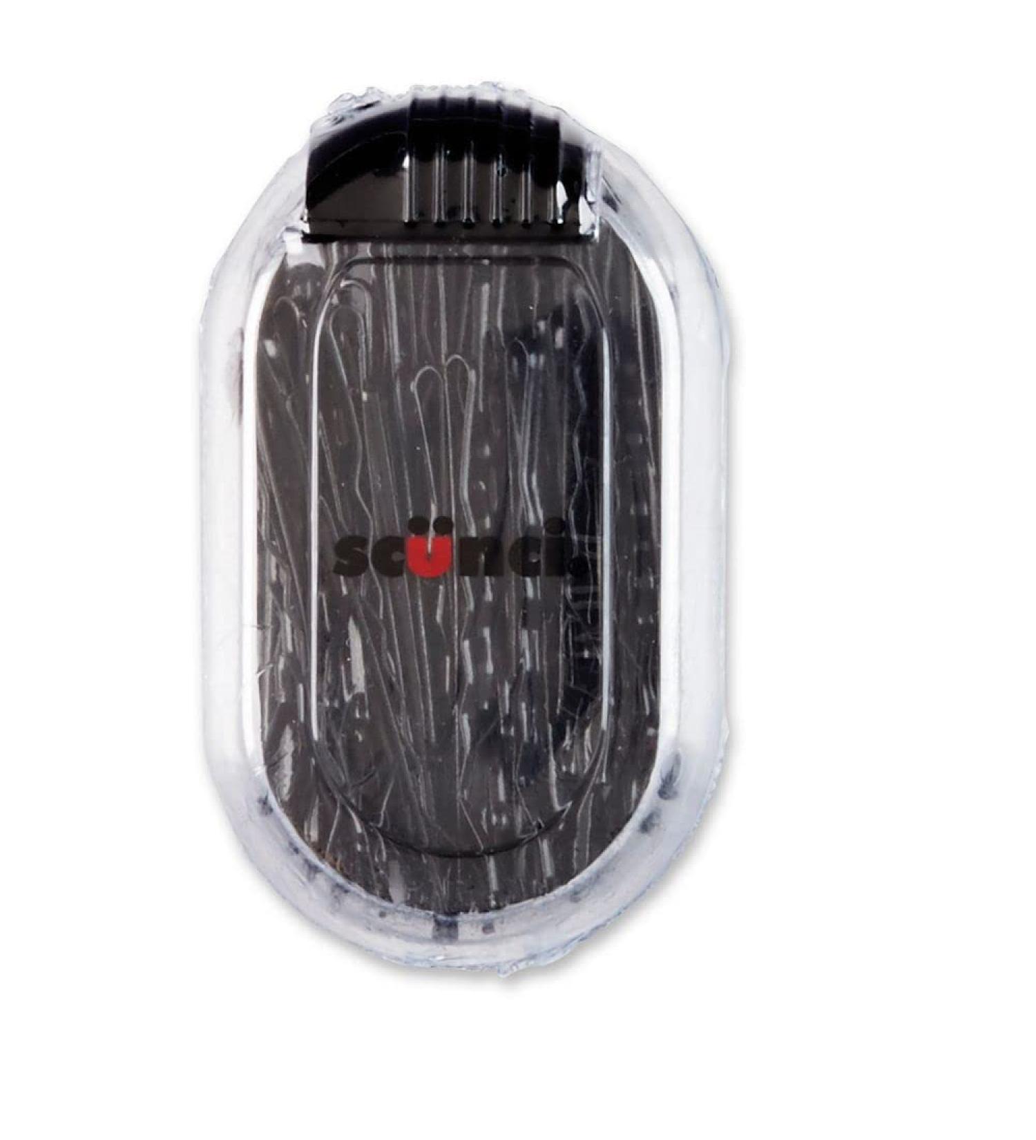 Scunci Black Bobby Pins 80-Piece Set with Storage Case - Hair Accessories - Buy Online on SooperMarket.com