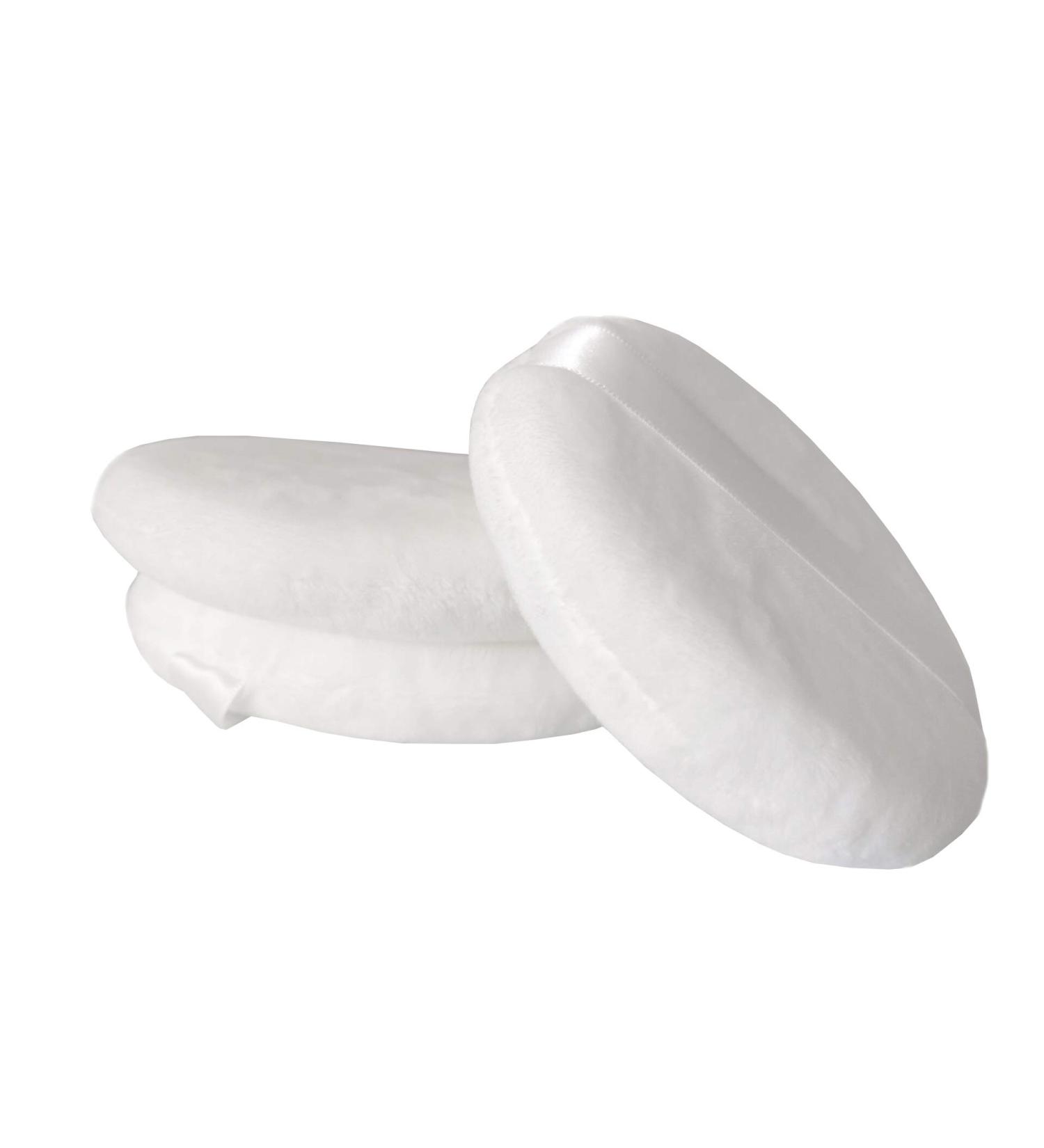 Topwon 5 Inch Extra Large Powder Puff for Baby Body - 3 Pieces Set for Dusting and Makeup Foundation - Buy Online on SooperMarket.com