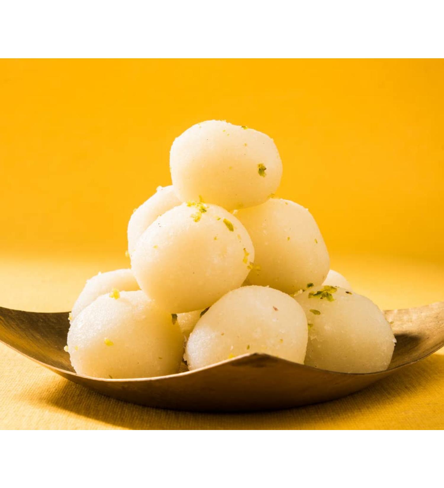 Rasgulla Fusion and Evolution 5 pcs Indian Traditional Sweet Best Gift For All Occasions Raksha Bandhan Rakhi Marriage Diwali Holi Ganesh Chaturthi Festival Treat For Family & Friend - Buy Online on SooperMarket.com