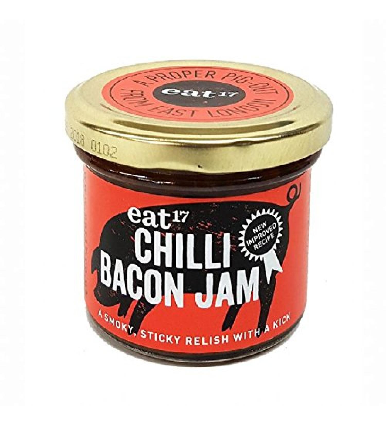 Chilli Bacon Jam eat17 110g - Chilli Wizards