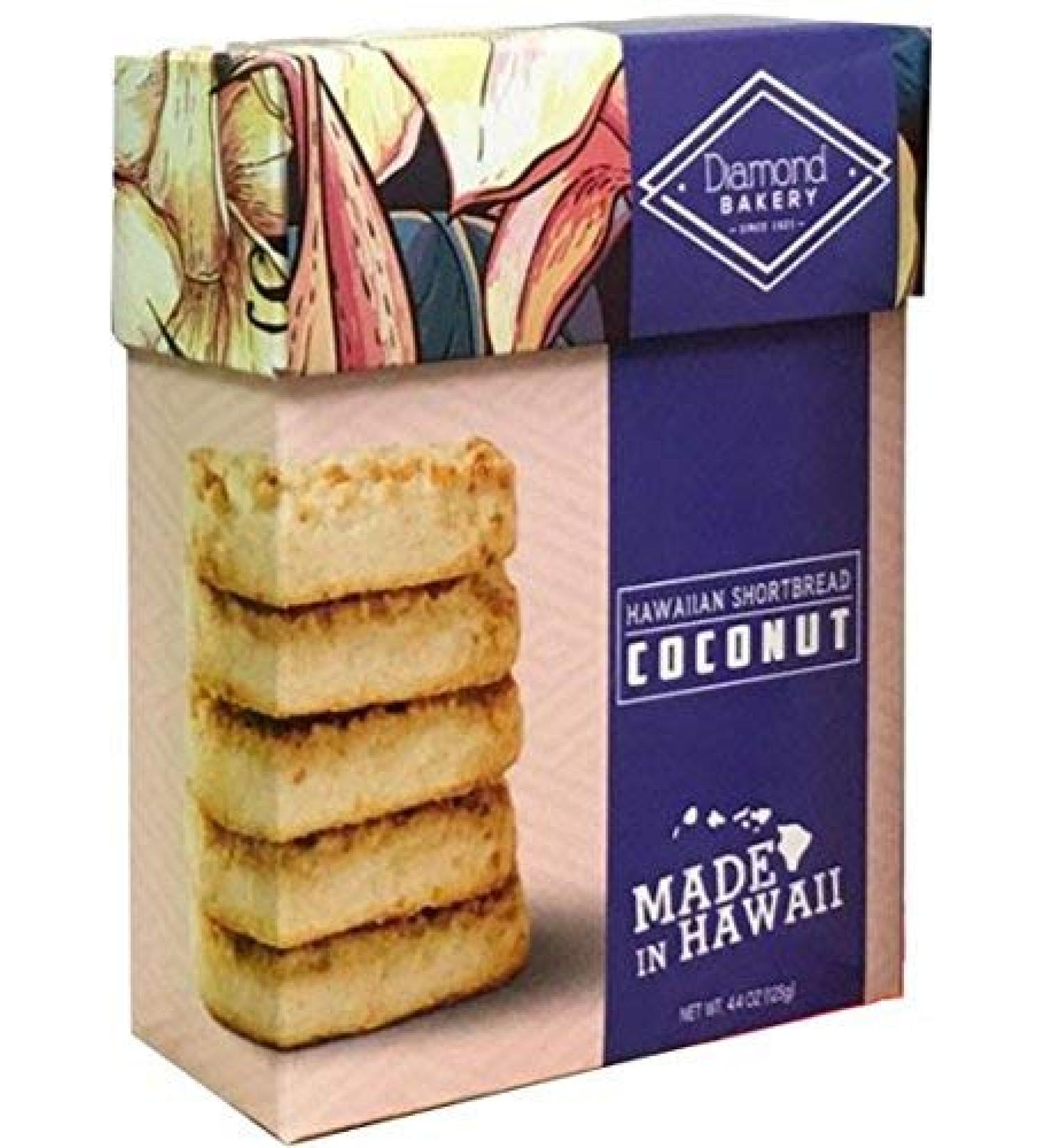 Diamond Bakery Coconut Hawaiian Shortbread Cookies, 4.4 ounce