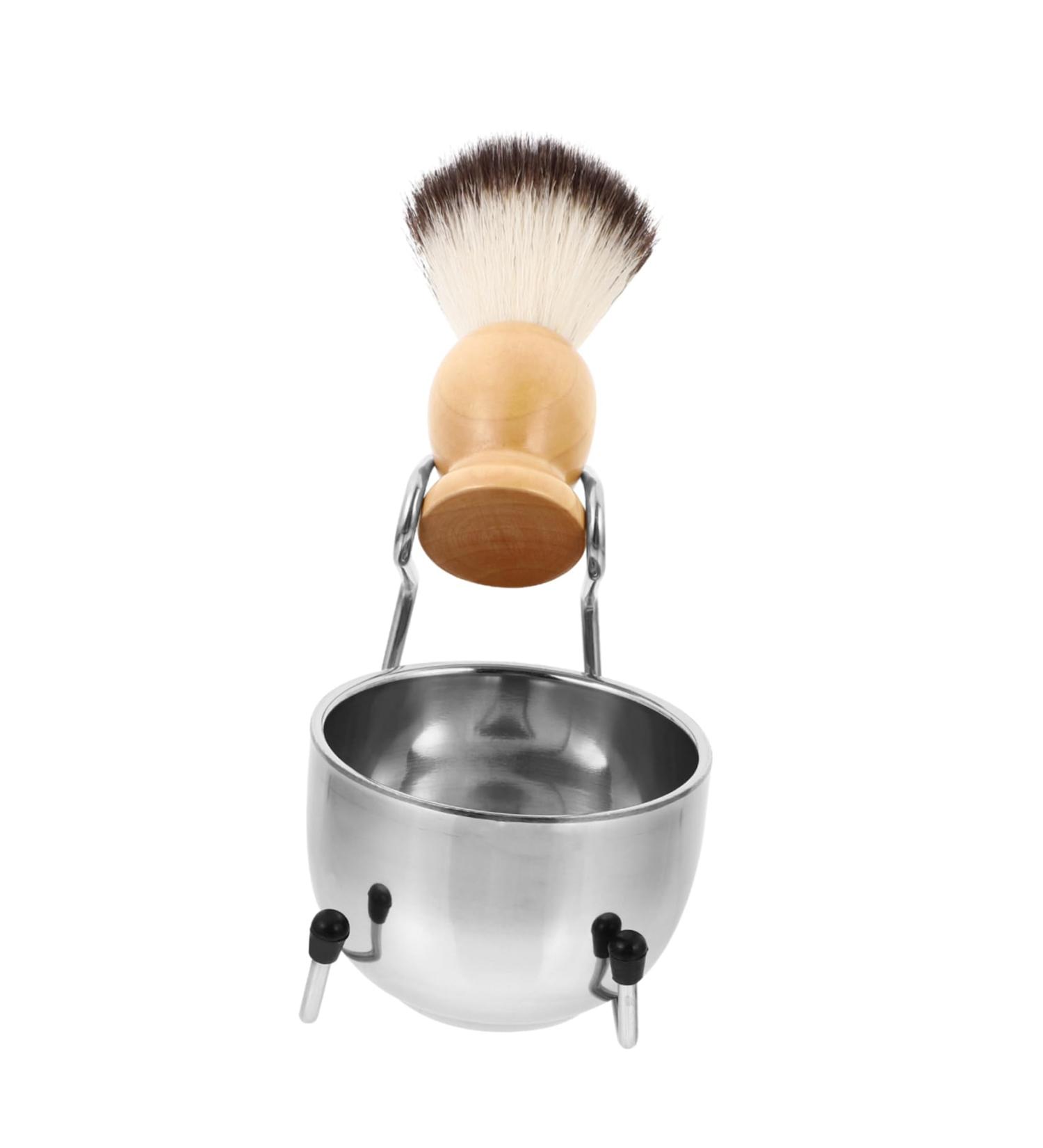 Men s Shaving Kit - Brush Rack Grooming Shaving Bowl & Brush Set for a Perfect Beard Shave - Buy Online on SooperMarket.com