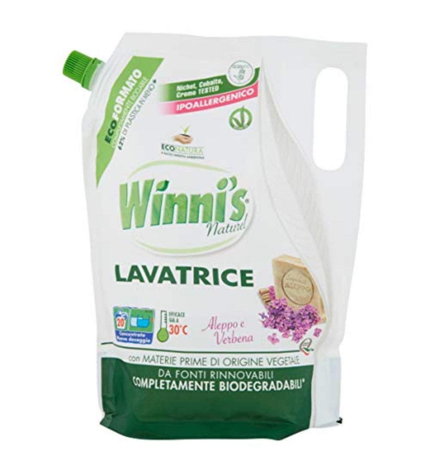 Buy Eco-Friendly Winni's Laundry Detergent - Aleppo & Verbena 1000ml Refill Pouch | International Shipping Available - Buy Online on SooperMarket.com