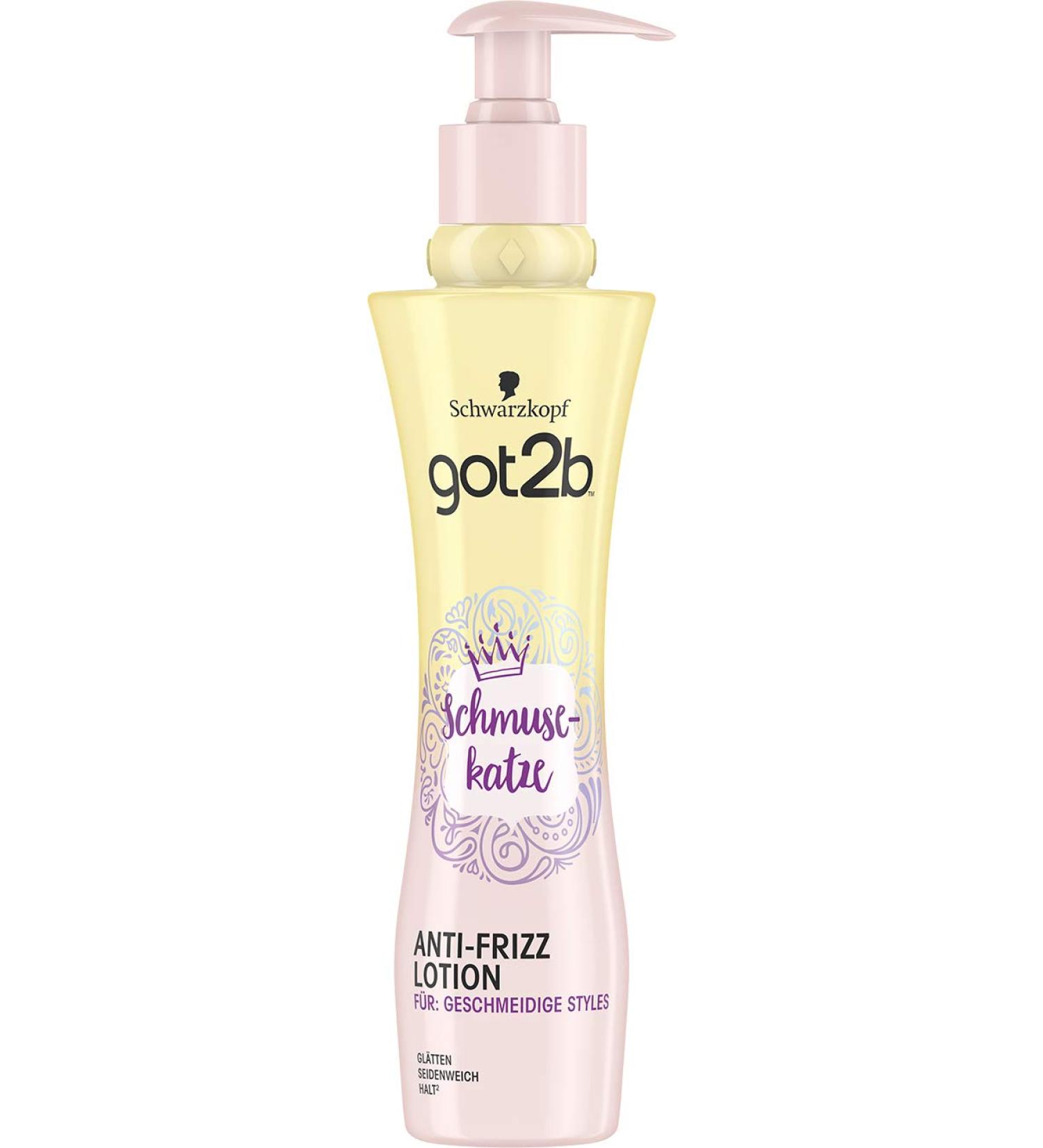 Got2b Cuddly Cat Anti-Frizz Lotion 200ml - Smooth Styling & Silk-Soft Hair Formula - Buy Online on SooperMarket.com