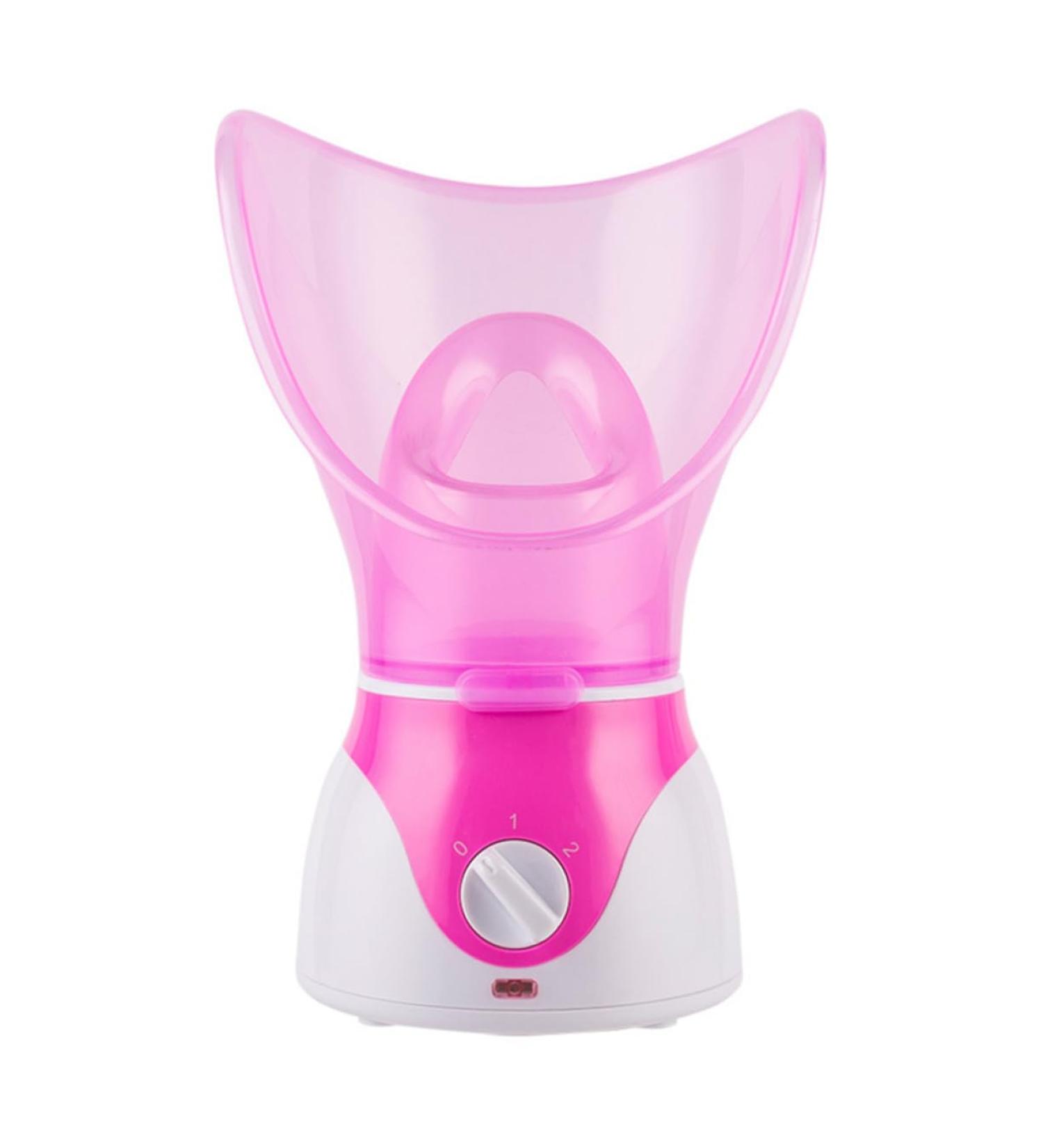 PLAFOPE Facial Spa Steamer Humidifiers for Home Portable Humidifiers Face Steamer Facial Mist Sprayer Pink - Buy Online on SooperMarket.com