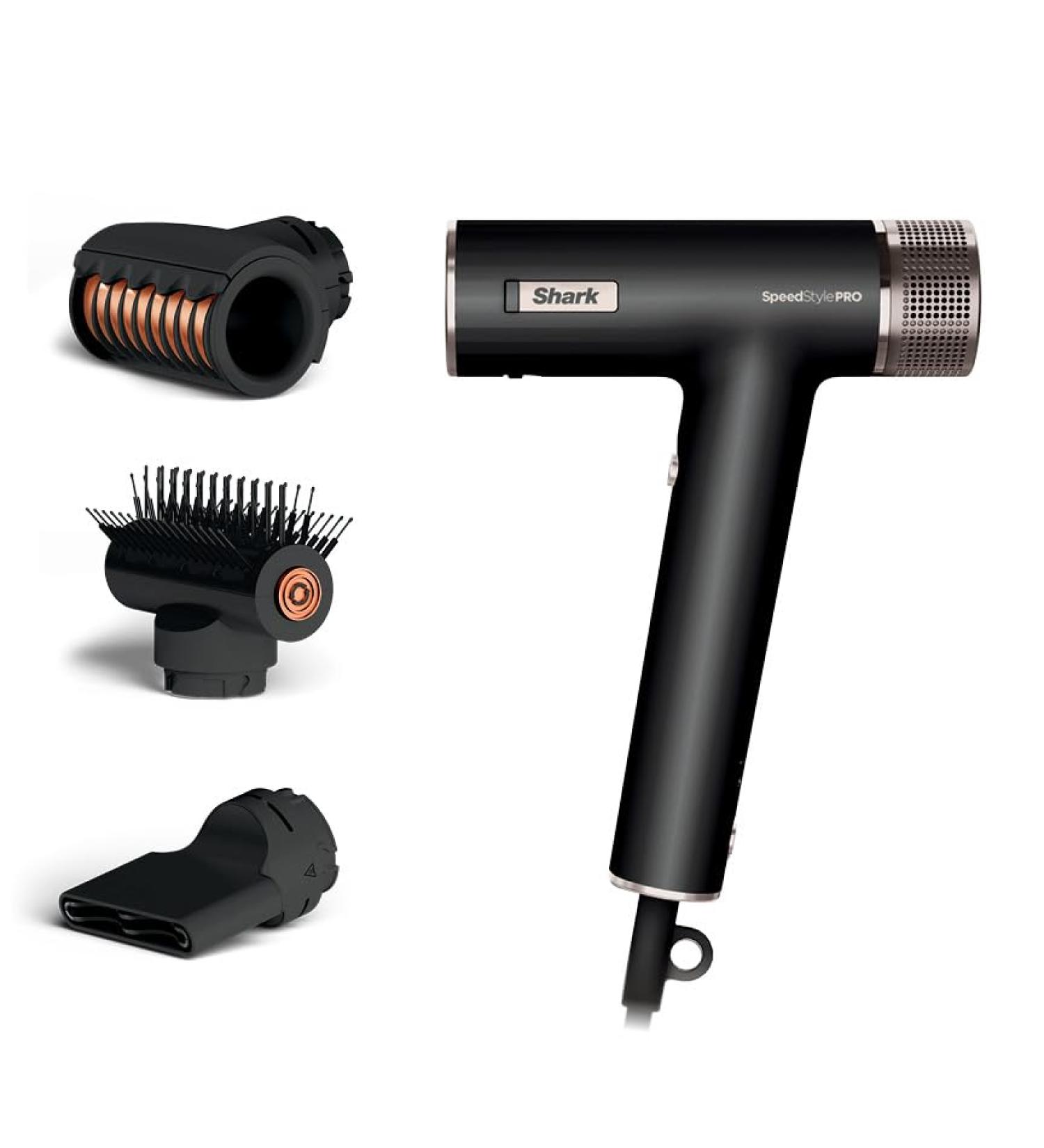 Shark SpeedStyle Pro Professional Performance High-Velocity Hair Dryer System with Scalp Shield and IQ Speed Styling & Drying Suite Straight and Wavy Hair Lightweight Ionic No Heat Damage HD731C (Canadian Version) - Buy Online on SooperMarket.com