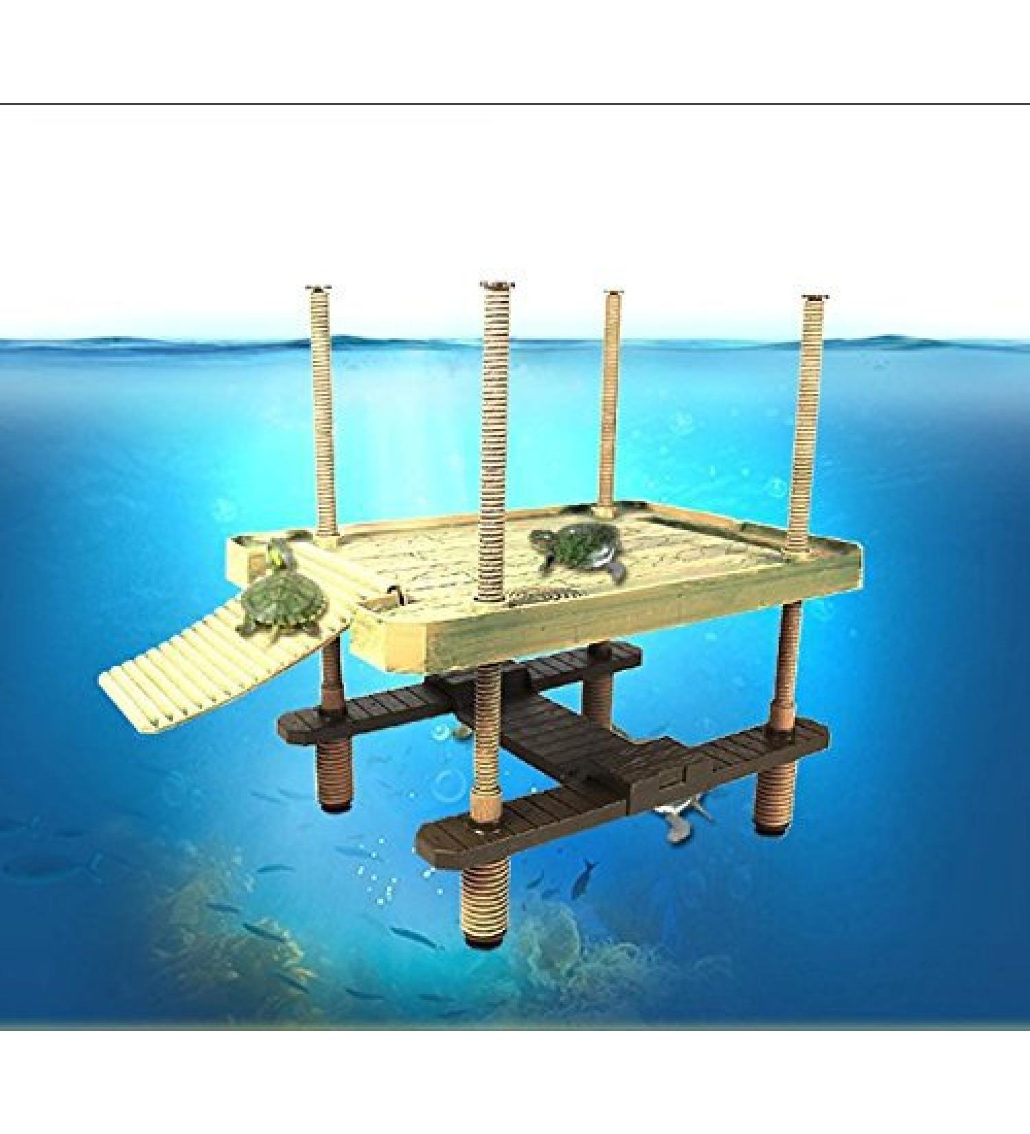 PETSOOO NFF-09 Large Reptile Turtle PlayTerrace Large Basking Floating Platform - Buy Online on SooperMarket.com