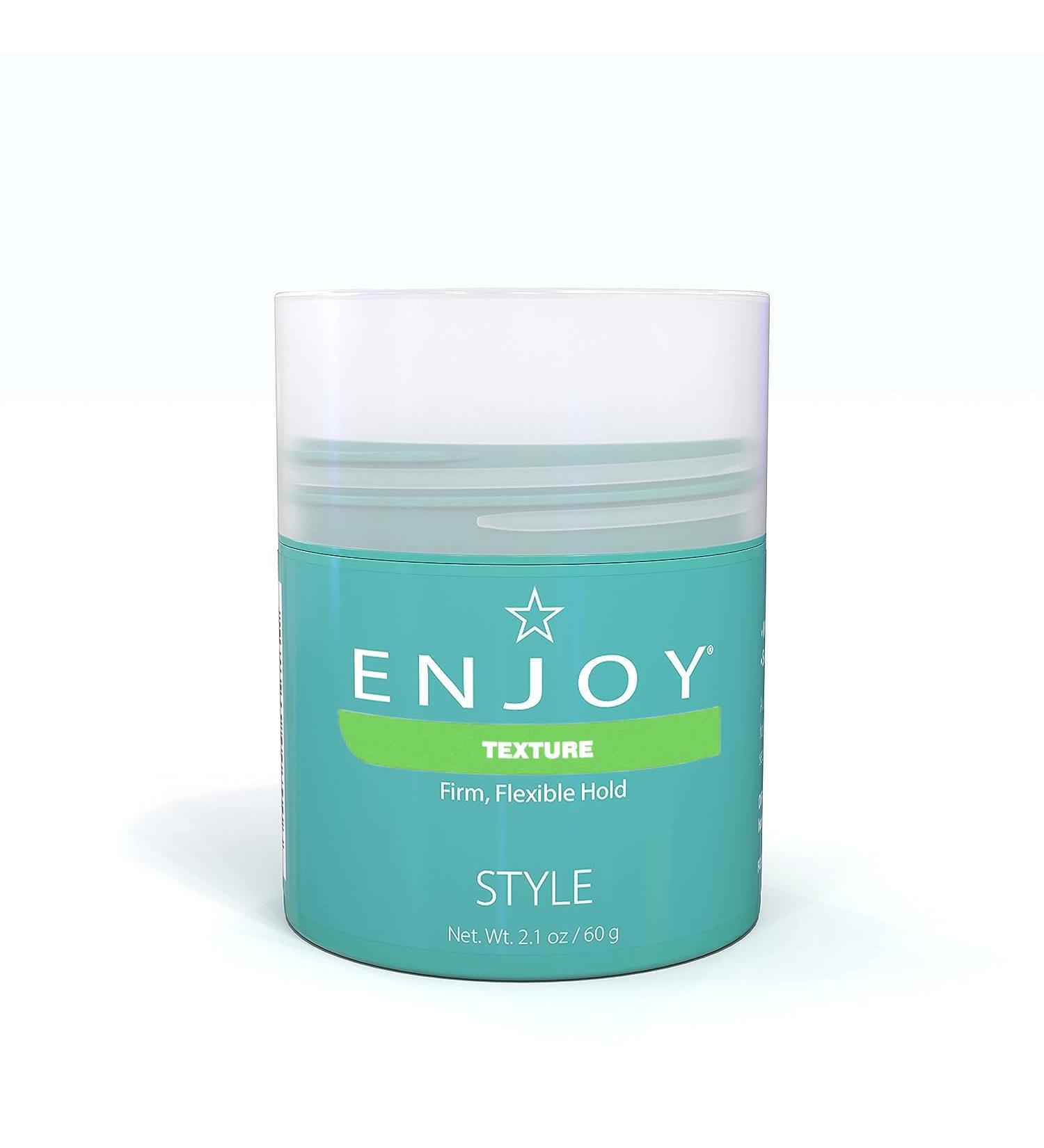 Enjoy Hair Styling Cream 2 oz - Firm Flexible Hold for All Hair Types | Curly Hair Products & Texture Styling - Buy Online on SooperMarket.com