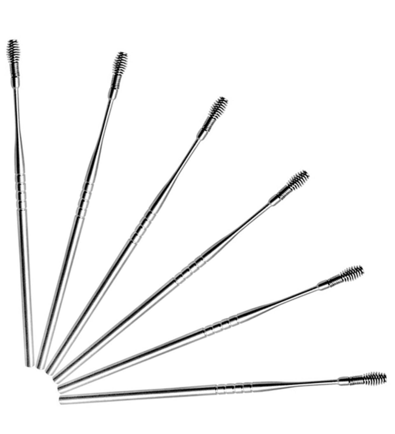 Spring Ear Pick Set - 6pcs Stainless Steel Ear Cleaning Tools - Buy Online on SooperMarket.com