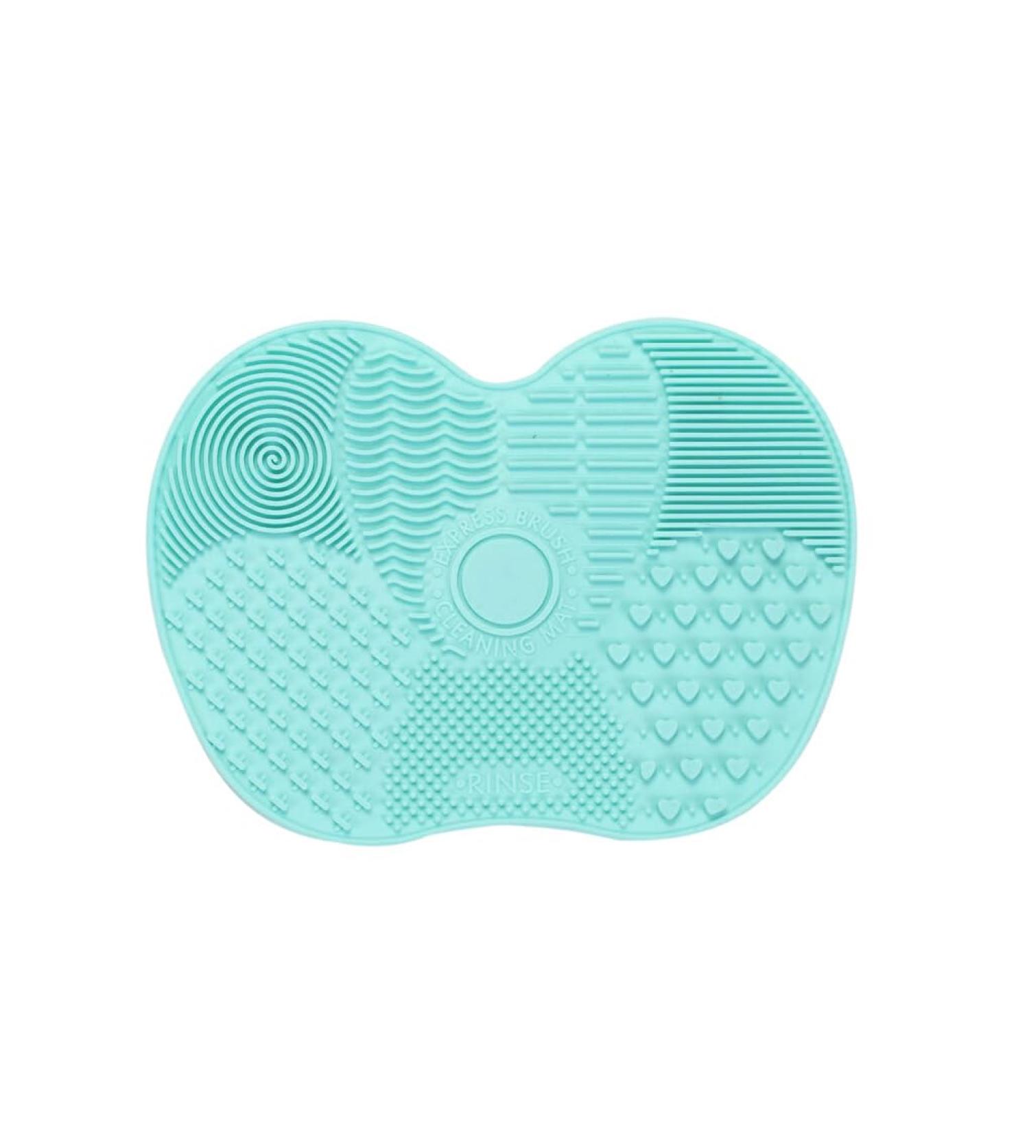Dajidafu Women Eyeshadow Foundation Concealer Makeup Brush Cleaning Mat Hotel Portable Nonslip Eyebrow Pen Silicone Washing Pad Green - Buy Online on SooperMarket.com