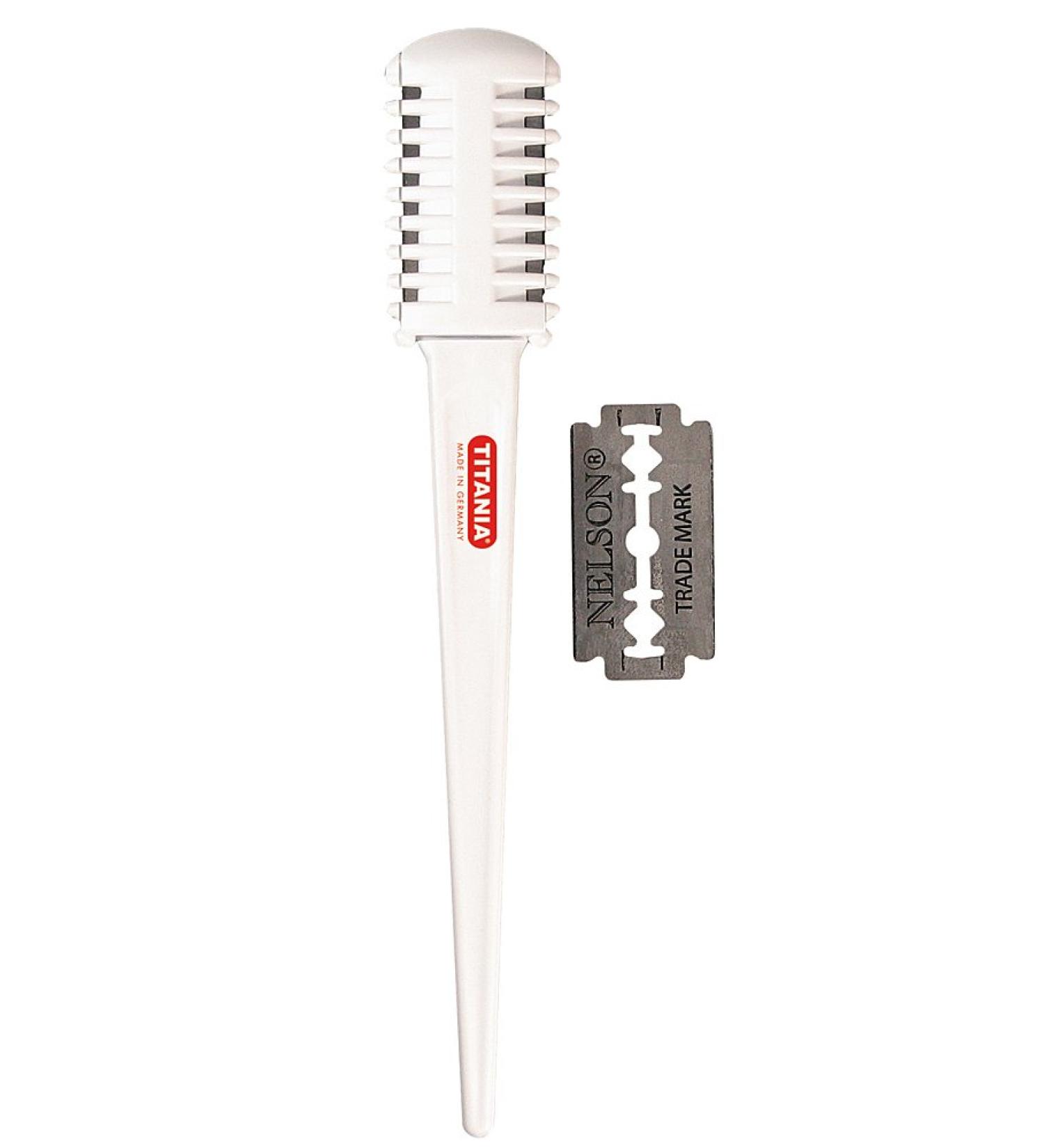 TITANIA thinning brush approx. 17 cm white pack of 1 (1 x 20 g)