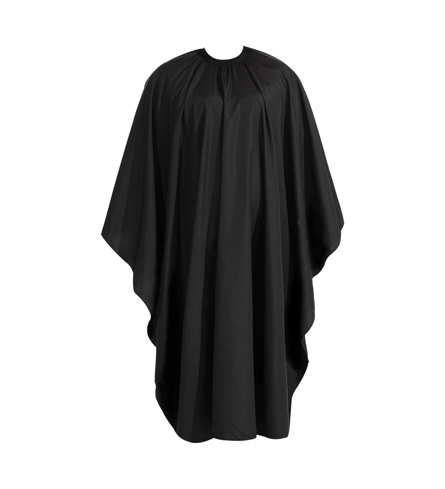 DreamGenius Professional Barber Cape - Waterproof Salon Cape for Men - Adjustable Closure - Ideal for Hair Cutting, Dyeing, and Coloring - Black - Sleeveless - 1 Count - Buy Online on SooperMarket.com