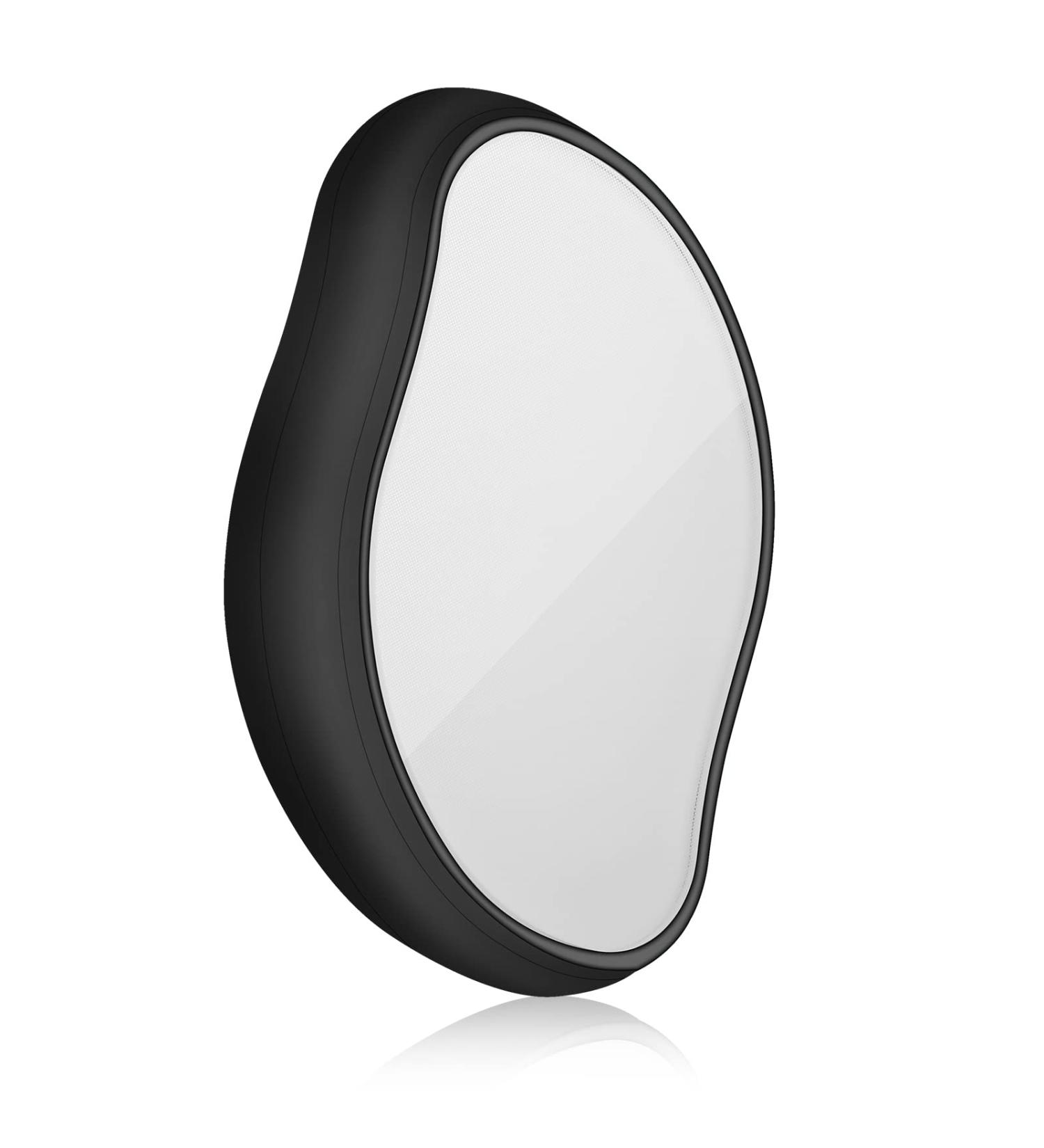 Crystal Hair Eraser - Portable Painless Hair Removal Tool for Men and Women - Washable and Reusable - Skin Exfoliator - Matte Black - Buy Online on SooperMarket.com