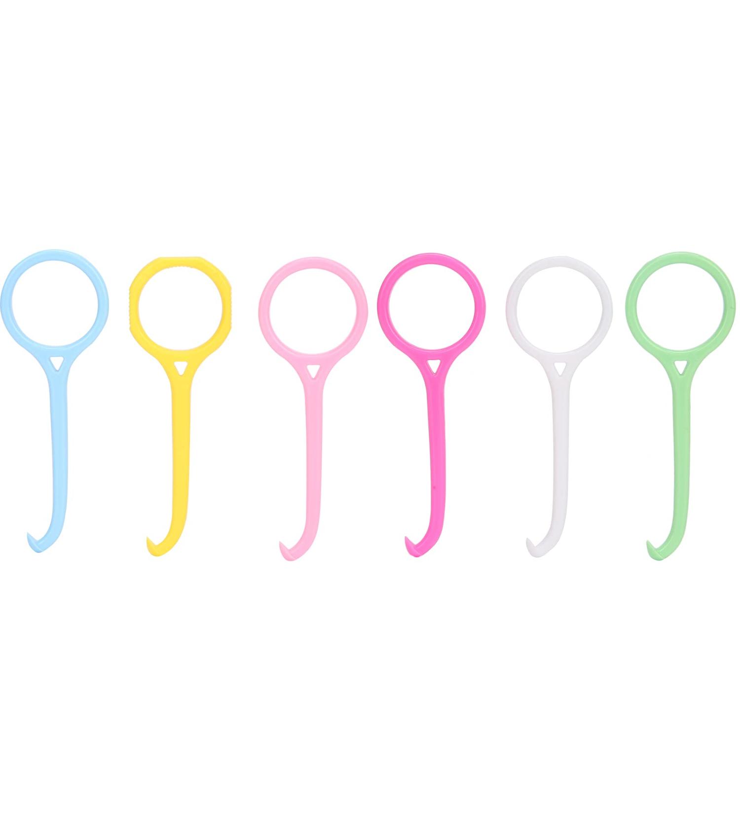 Braces Retainer Remover - 6pcs Food Grade Plastic Aligner Remover | Anti-Slip Orthodontic Tool for Orthodontics - Buy Online on SooperMarket.com