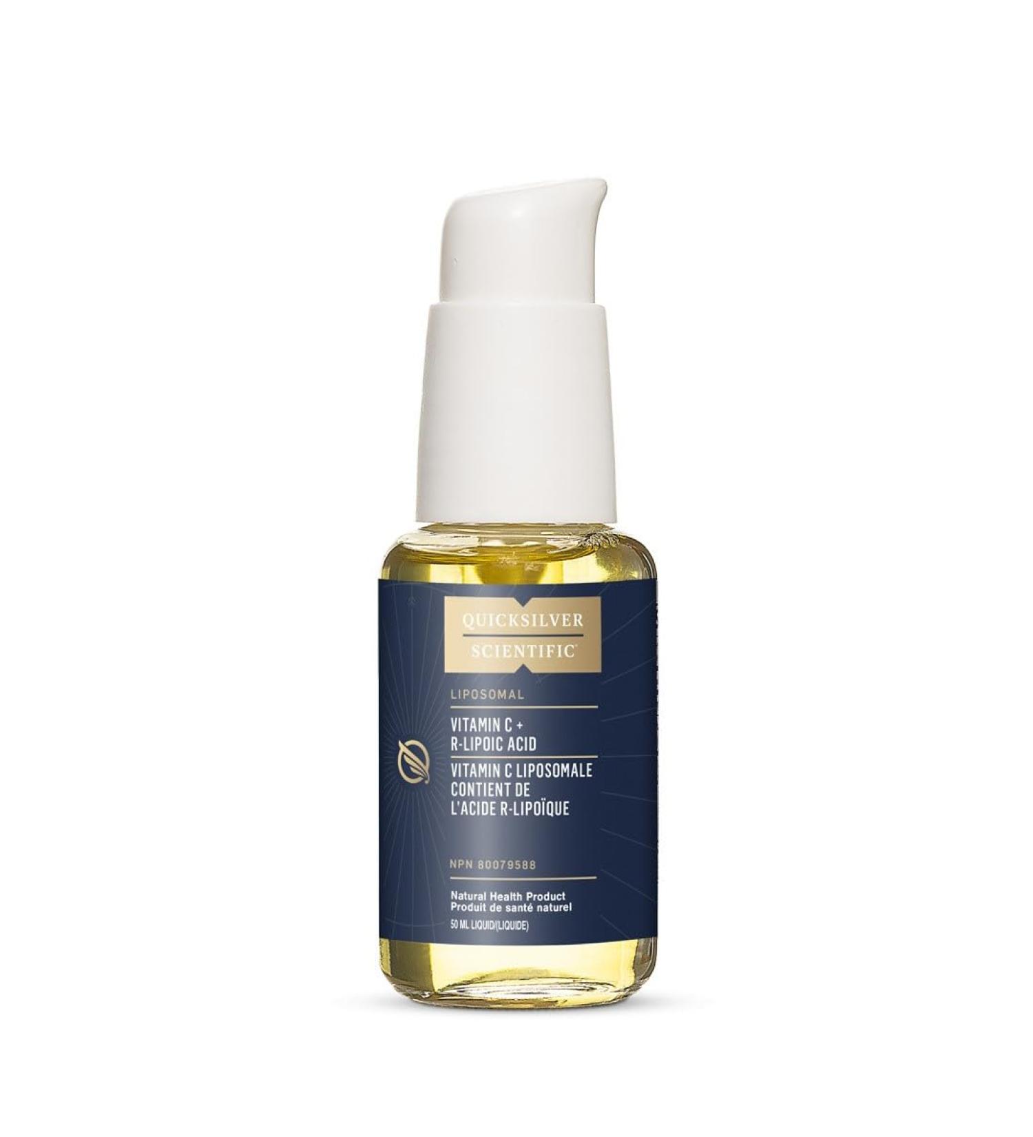 Quicksilver Scientific - Liposomal Vitamin C with R-Lipoic Acid (1.7oz/50ml) - Buy Online on SooperMarket.com