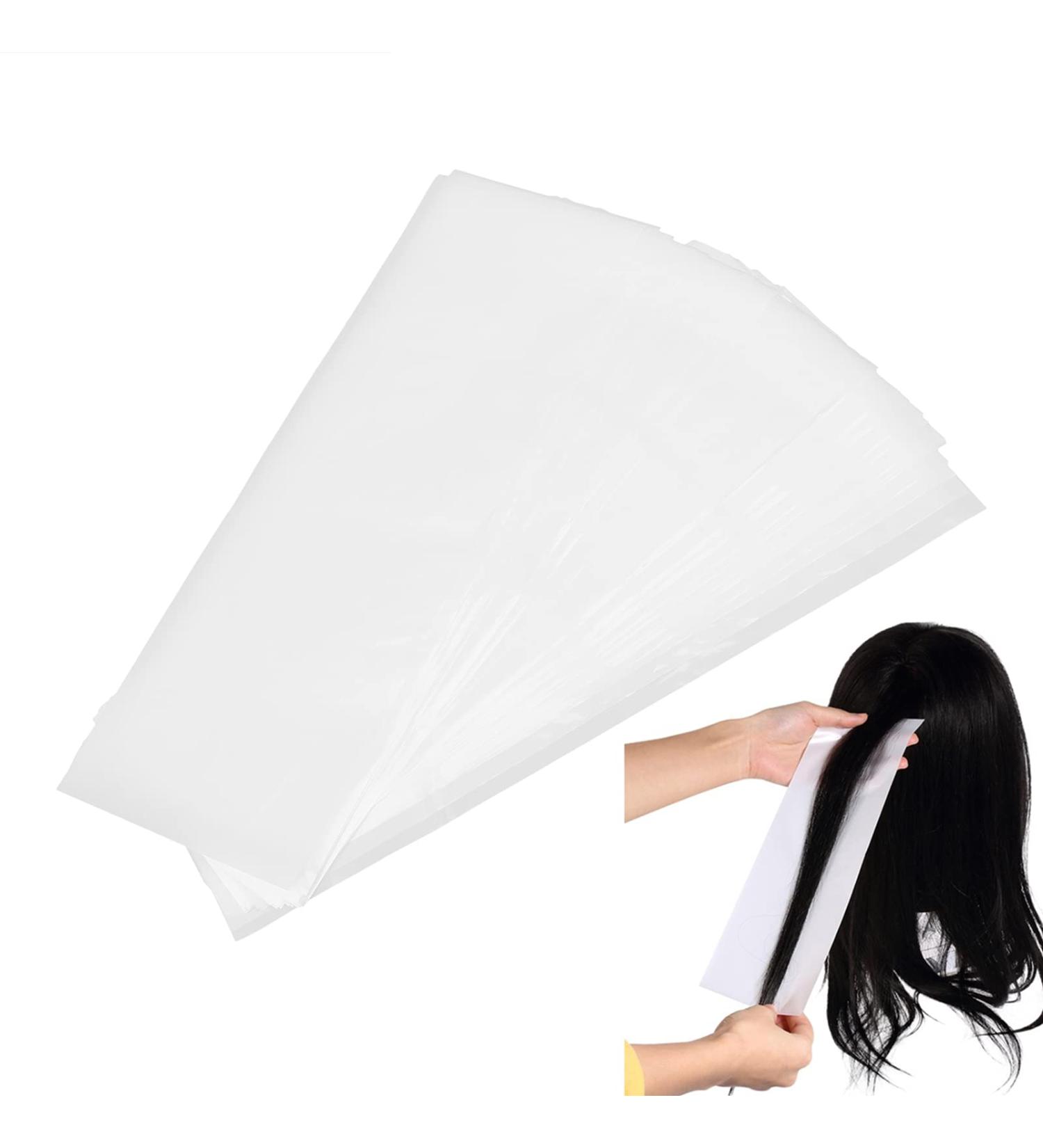 100 Pieces of Hair Dye Paper Professional Sheet for Hair Colouring Hair Highlighting Strips Reusable Dye Separation Sheet for Hairdressing Stylists - Buy Online on SooperMarket.com