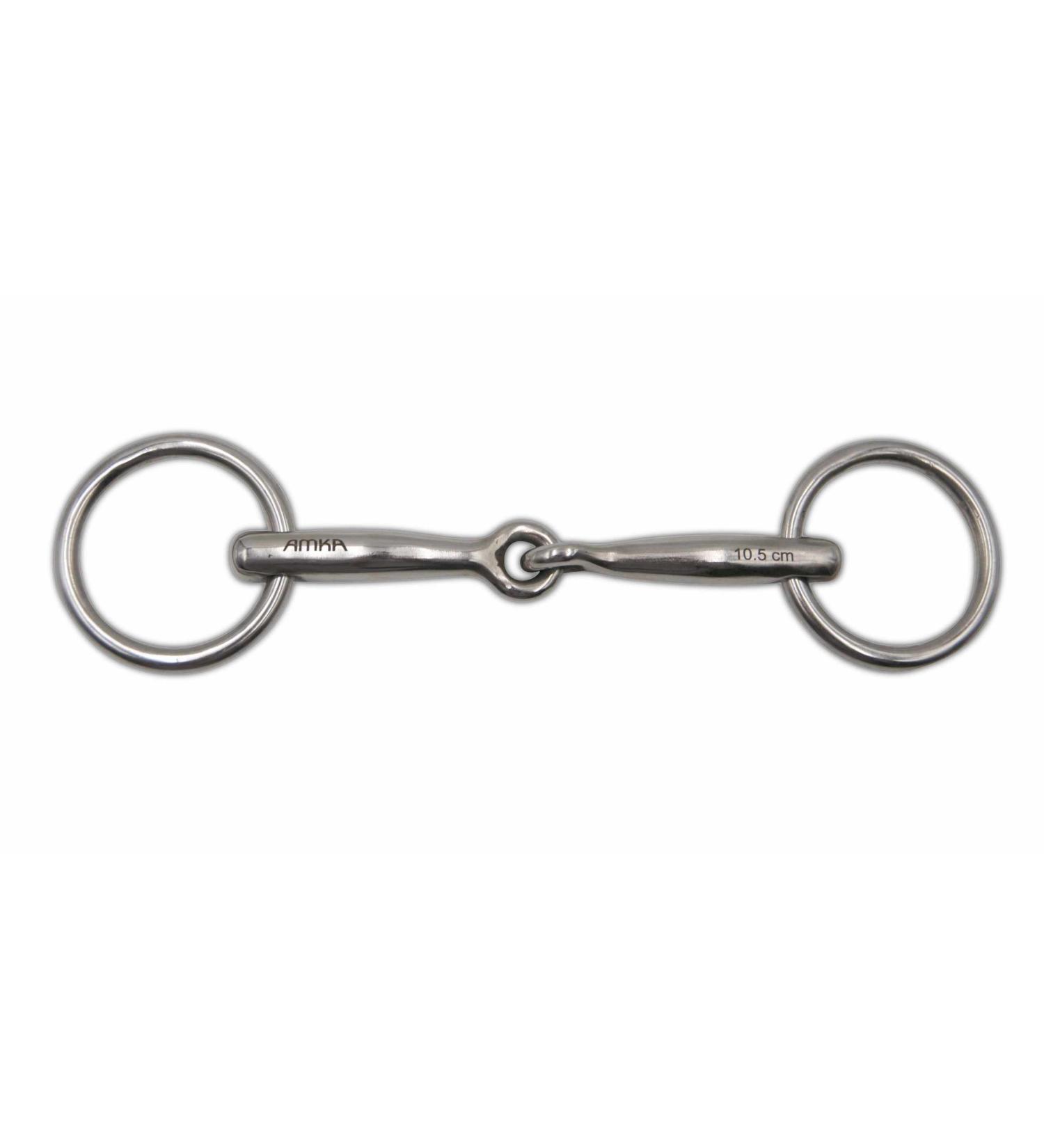 AMKA Pony Bit - Stainless Steel 10mm Thickness 40mm Rings | Sizes 8.5-10.5 cm - International Shipping - Buy Online on SooperMarket.com