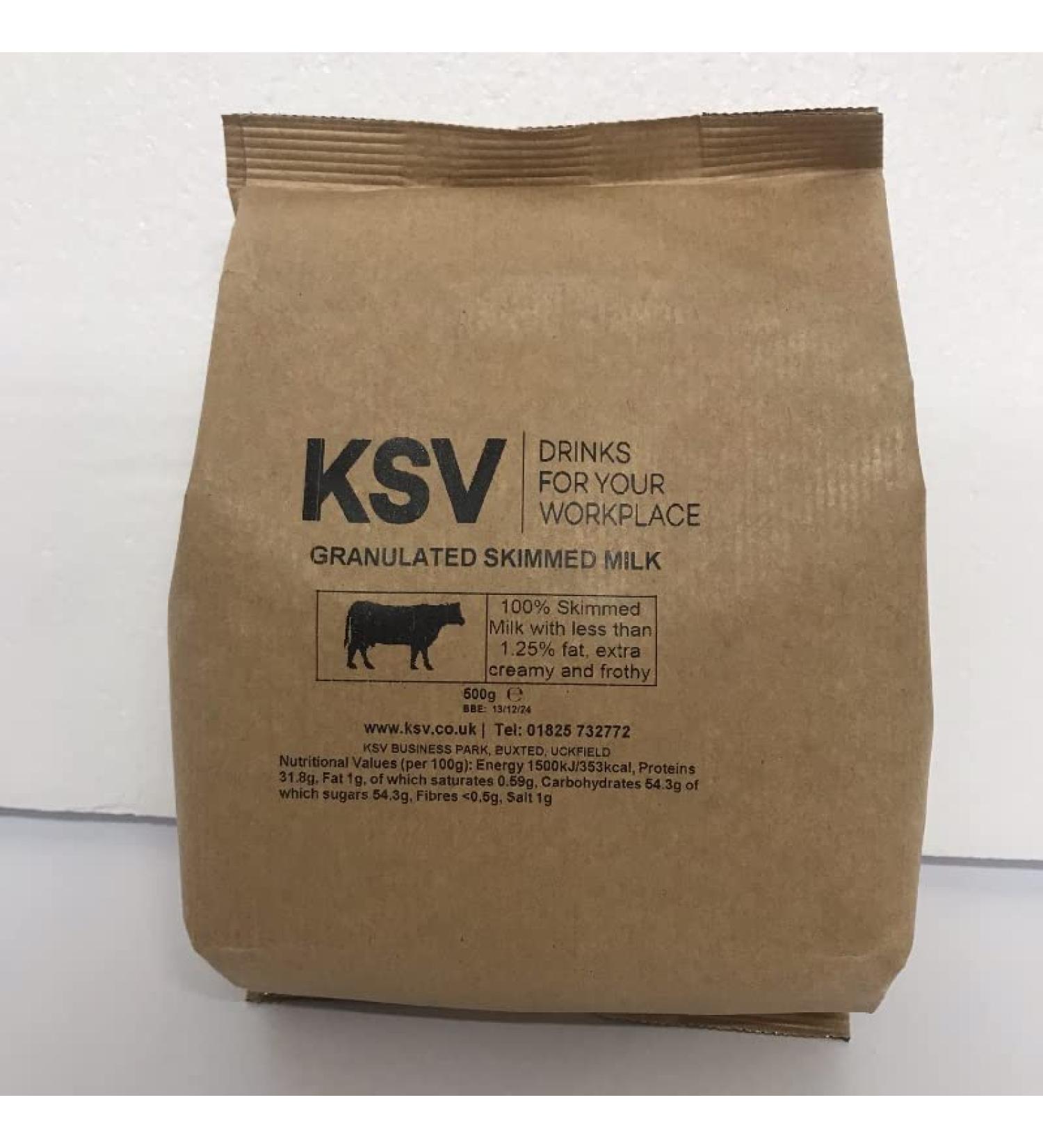 20 BAGS OF KSV GRANULATED SKIMMED MILK