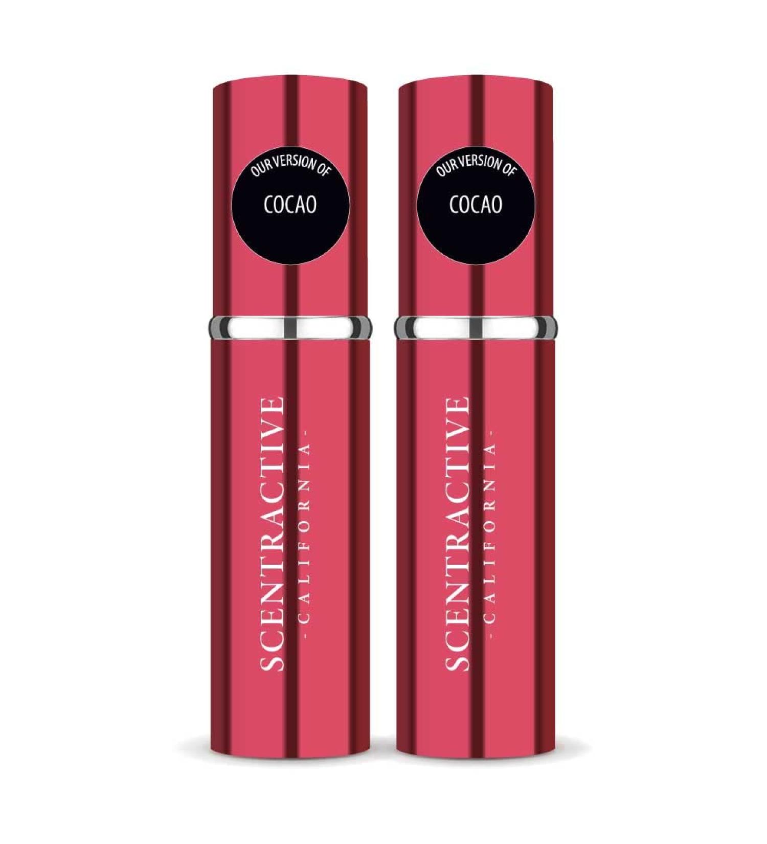 CA Perfume Impression of Cocao For Women Long Lasting Eau de Parfum Spray Refillable Atomizer Bottle 0.17 Fl Oz/5ml-X2 CHAVELLE COCAO IMPRESSION 0.34 Fl Oz (Pack of 1) - Buy Online on SooperMarket.com