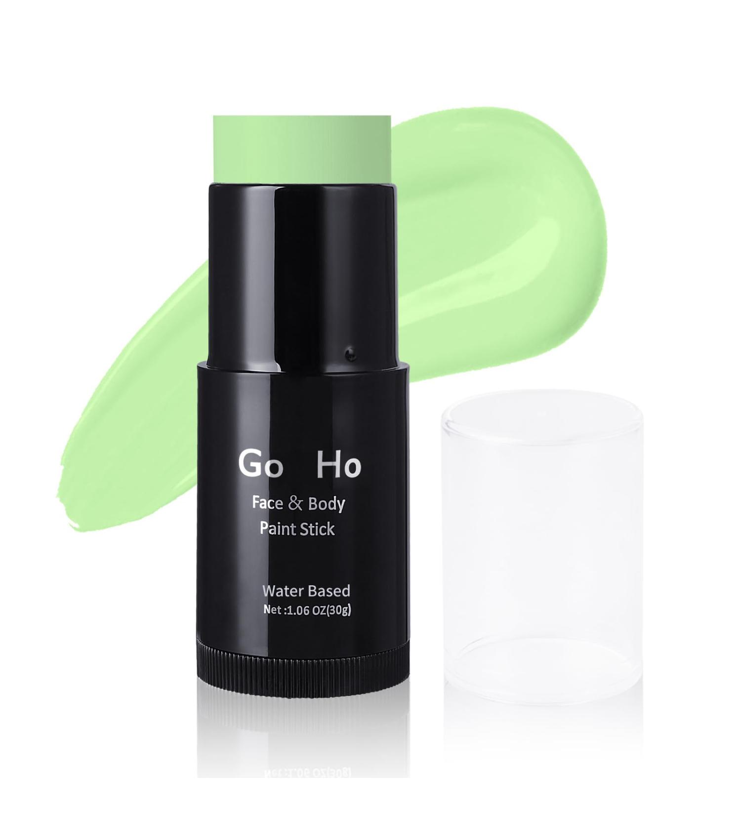 Go Ho Green Face Paint Stick - 1.06 Oz Non-Toxic Washable Body Paint for Halloween SFX Cosplay - Buy Online on SooperMarket.com
