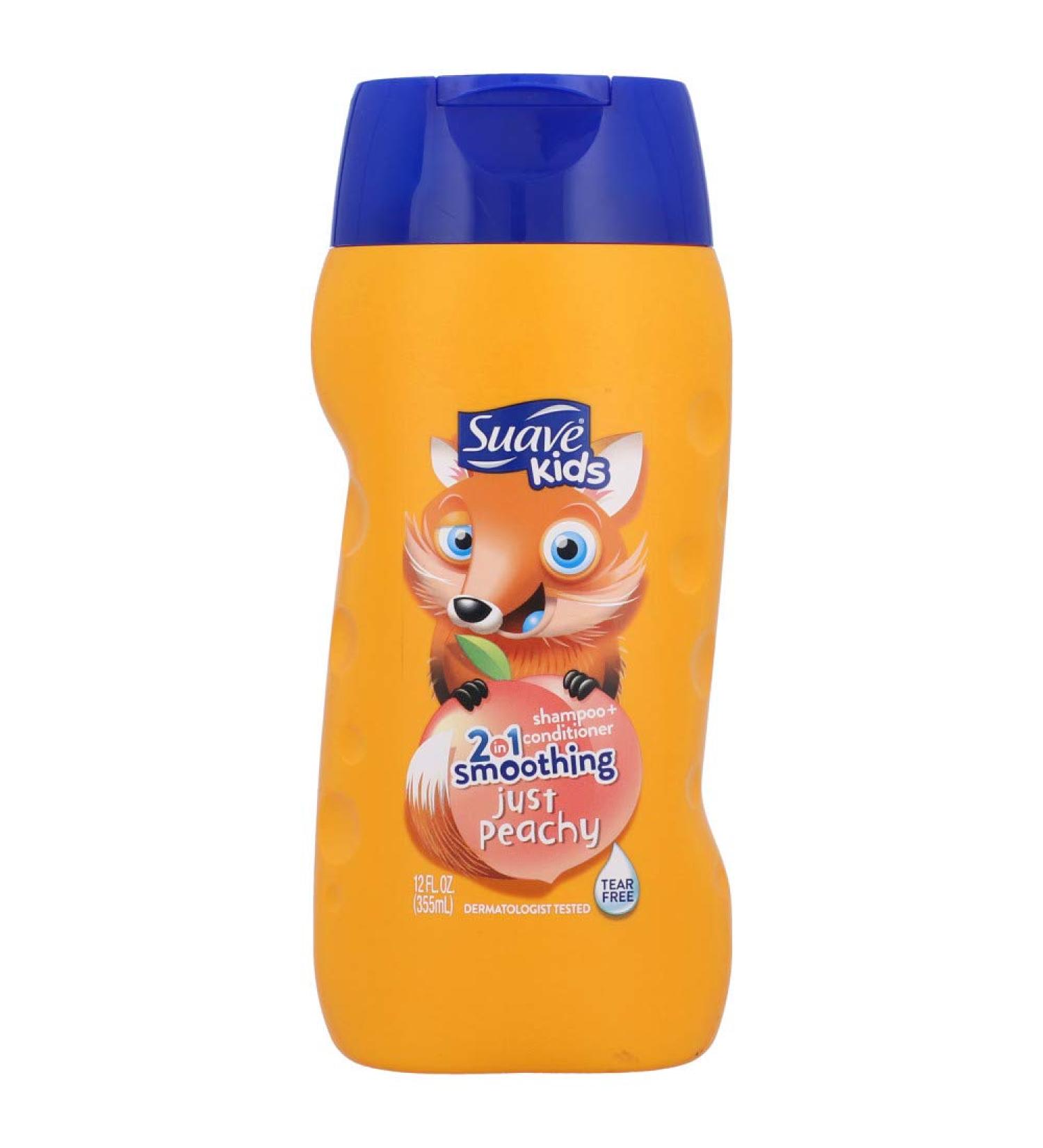 Suave Kids 2-in-1 Shampoo & Conditioner Peach - 12 oz (Pack of 2) | Buy Internationally - Buy Online on SooperMarket.com