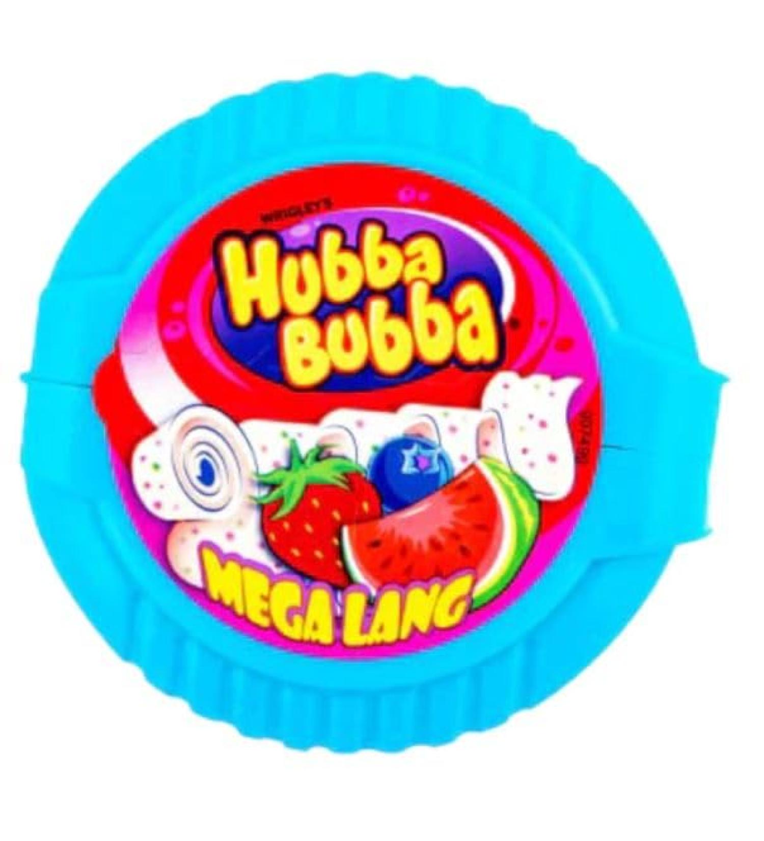 Hubba Bubba Mega Long Bubble Gum Tape (56g) - Triple Mix Flavour - Chew Fun for Hours | Long-Lasting Delicious & Fun Bubblegum Treats! Sold by Swiss+ Triple Mix (Strawberry Watermelon Berry) 1 count (Pack of 1) - Buy Online on SooperMarket.com