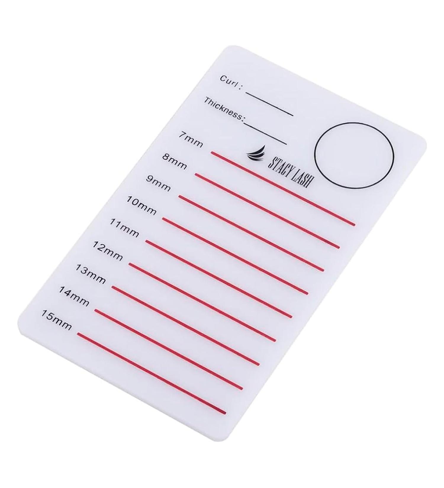 Buy Lash Tile/Tray for Eyelash Extensions | Acrylic Pallet & Extension Supplies by Stacy Lash - Fast International Shipping - Buy Online on SooperMarket.com