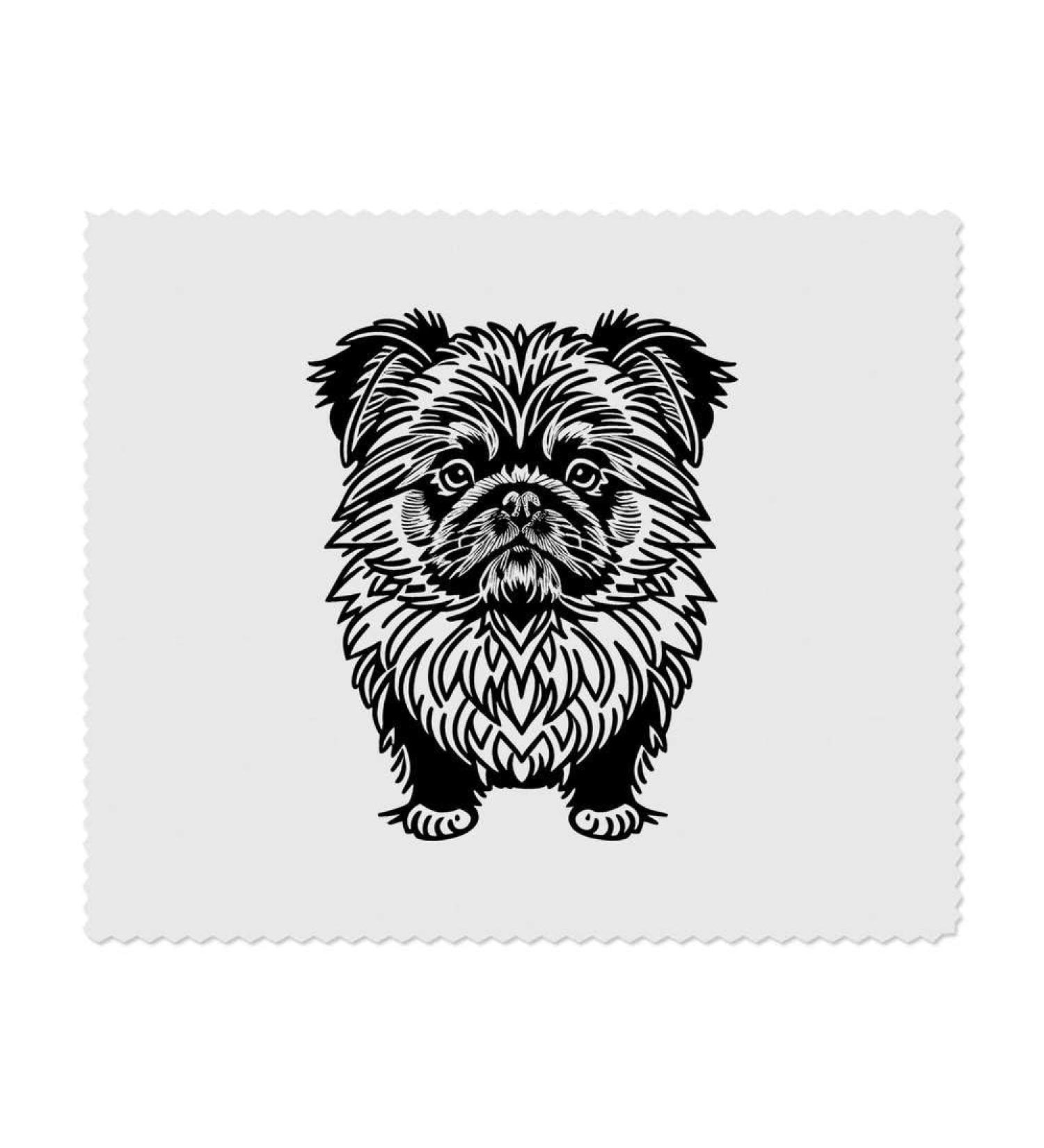 Buy 2 x Pekinese Dog Microfiber Cleaning Cloths - Ultra Absorbent & Scratch-Free | International Shipping Available - Buy Online on SooperMarket.com