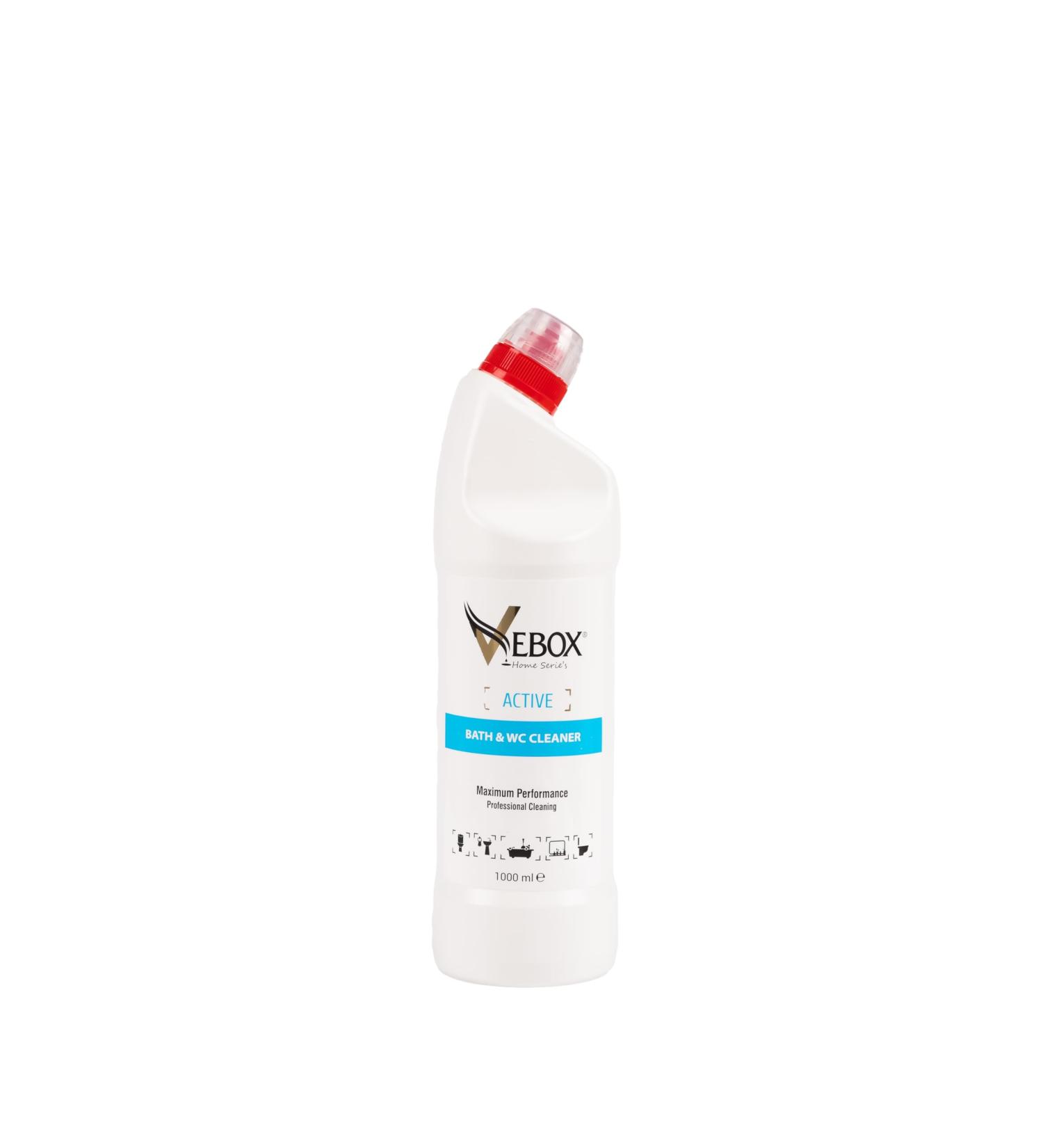 VEBOX - Bath & WC Cleaner - Maximum Performance - Professional Cleaning - 1LT