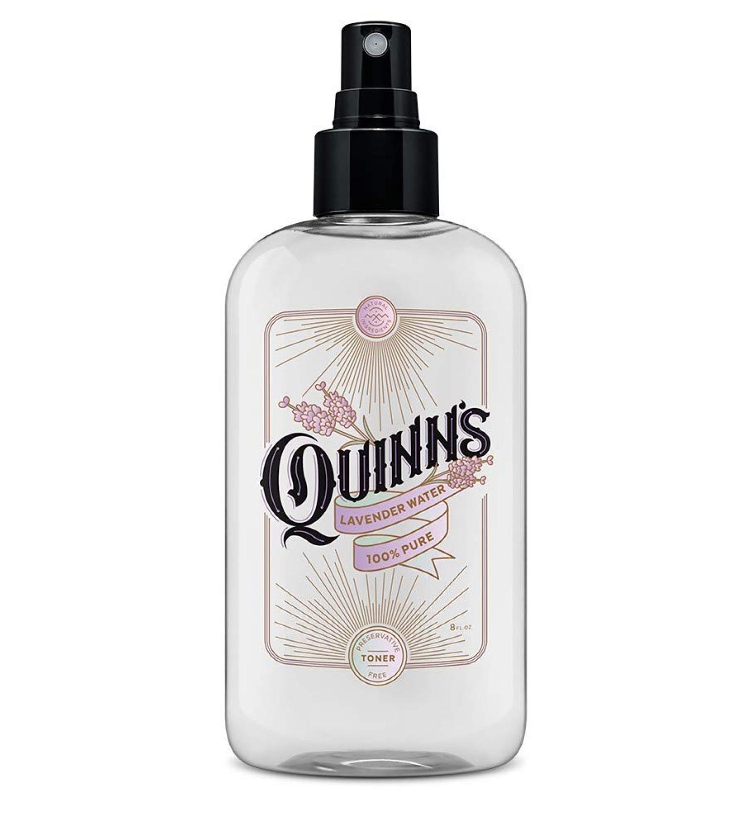 Quinn s Lavender Water- Natural Pillow Spray - Relaxing Aromatherapy - Facial Body Mist 8 Ounce - Buy Online on SooperMarket.com