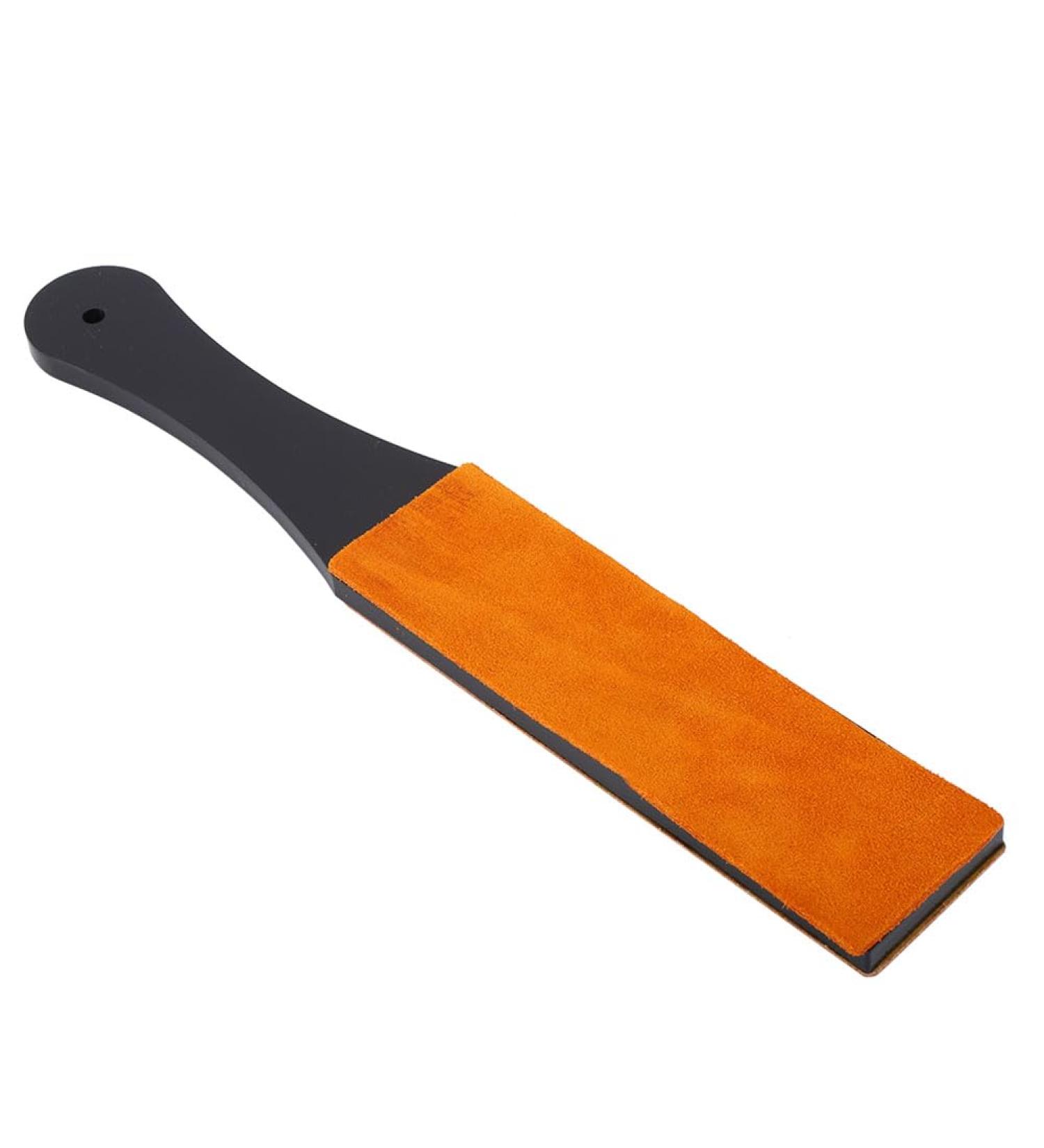 Professional Leather String String & Polishing Paddle - 30x5x2 Double Size PU Leather Manual Razor Sharpening Board - Buy Online on SooperMarket.com