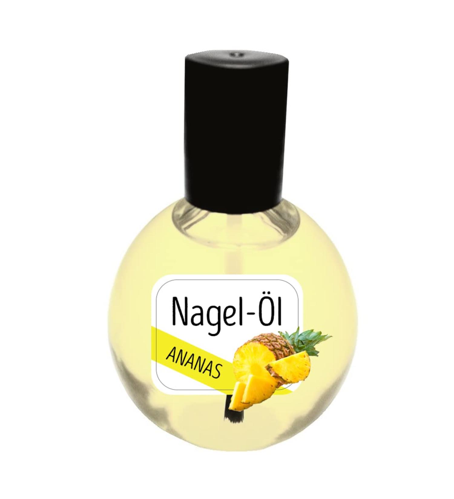 KM Nails Nail Oil Pineapple 80ml Studio Size without Paraffin