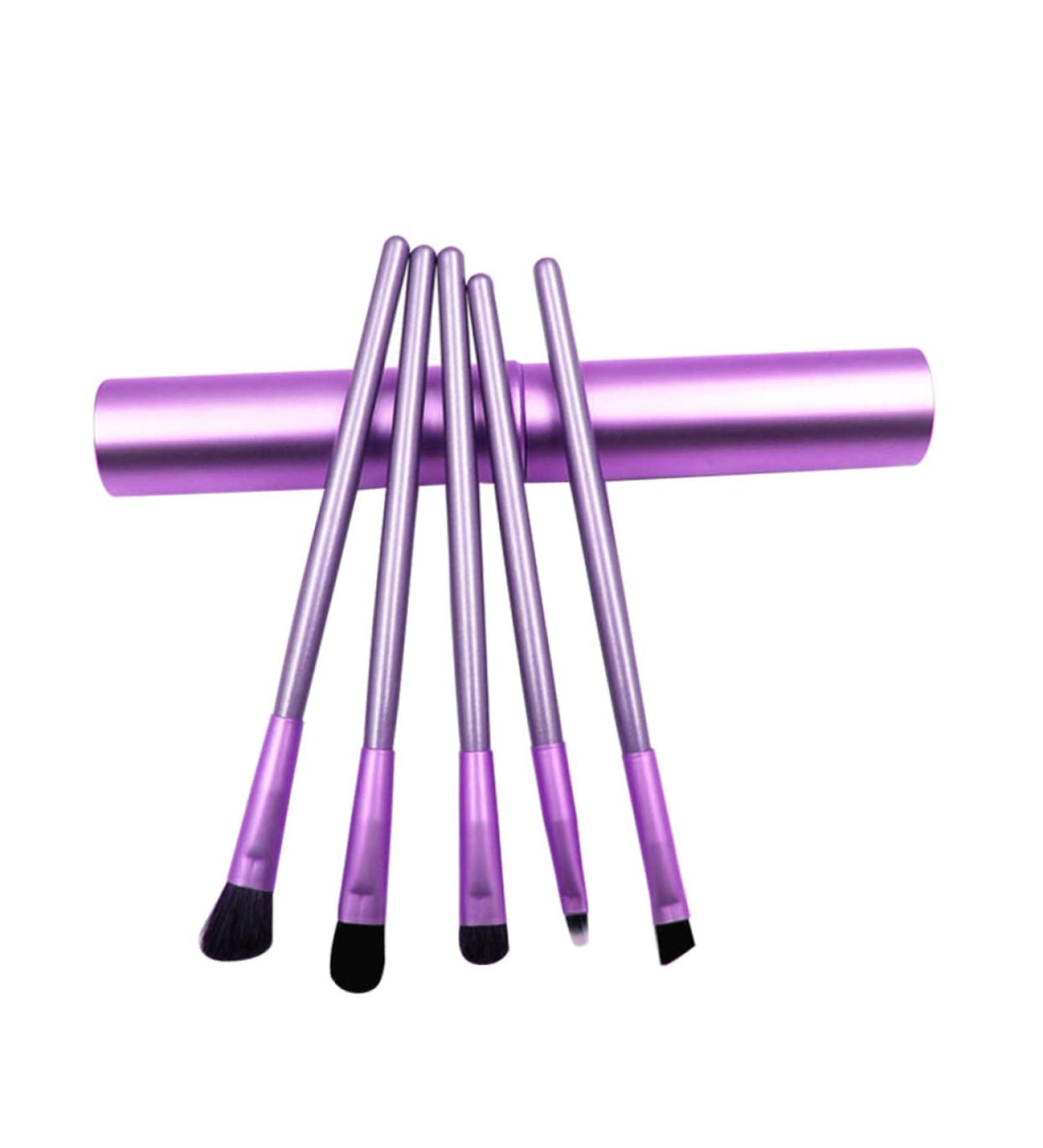 Healeved 5pcs Eye Makeup Brush Eye Shadow Brush Eyeshadow Brush Purple - Buy Online on SooperMarket.com