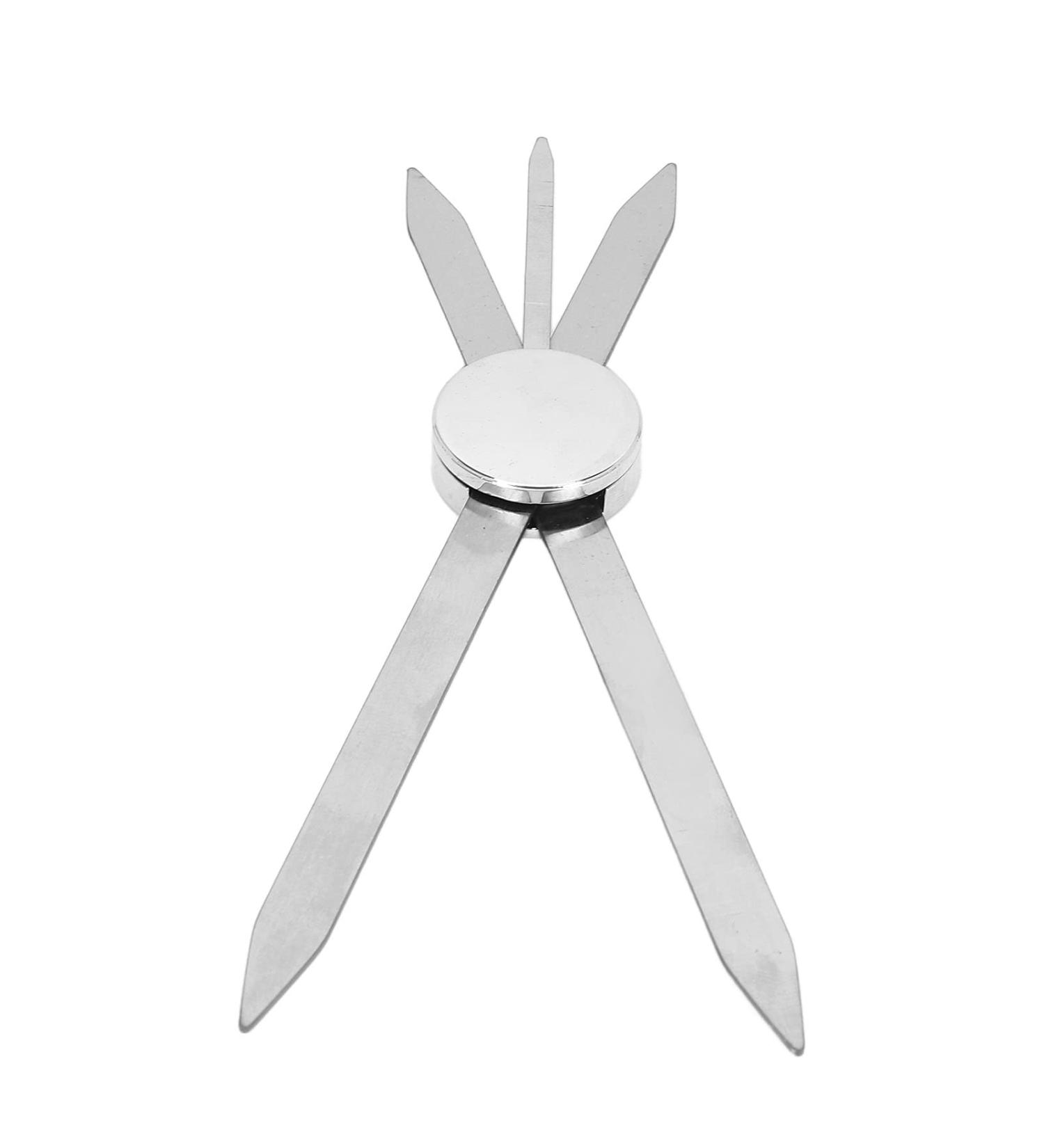 Eyebrow Makeup Ruler Eyebrow Mapping Ruler Eyebrow Stencil Ruler Stainless Steel 3 Point Positioning Eyebrow Makeup Ruler for Microblading Silver - Buy Online on SooperMarket.com